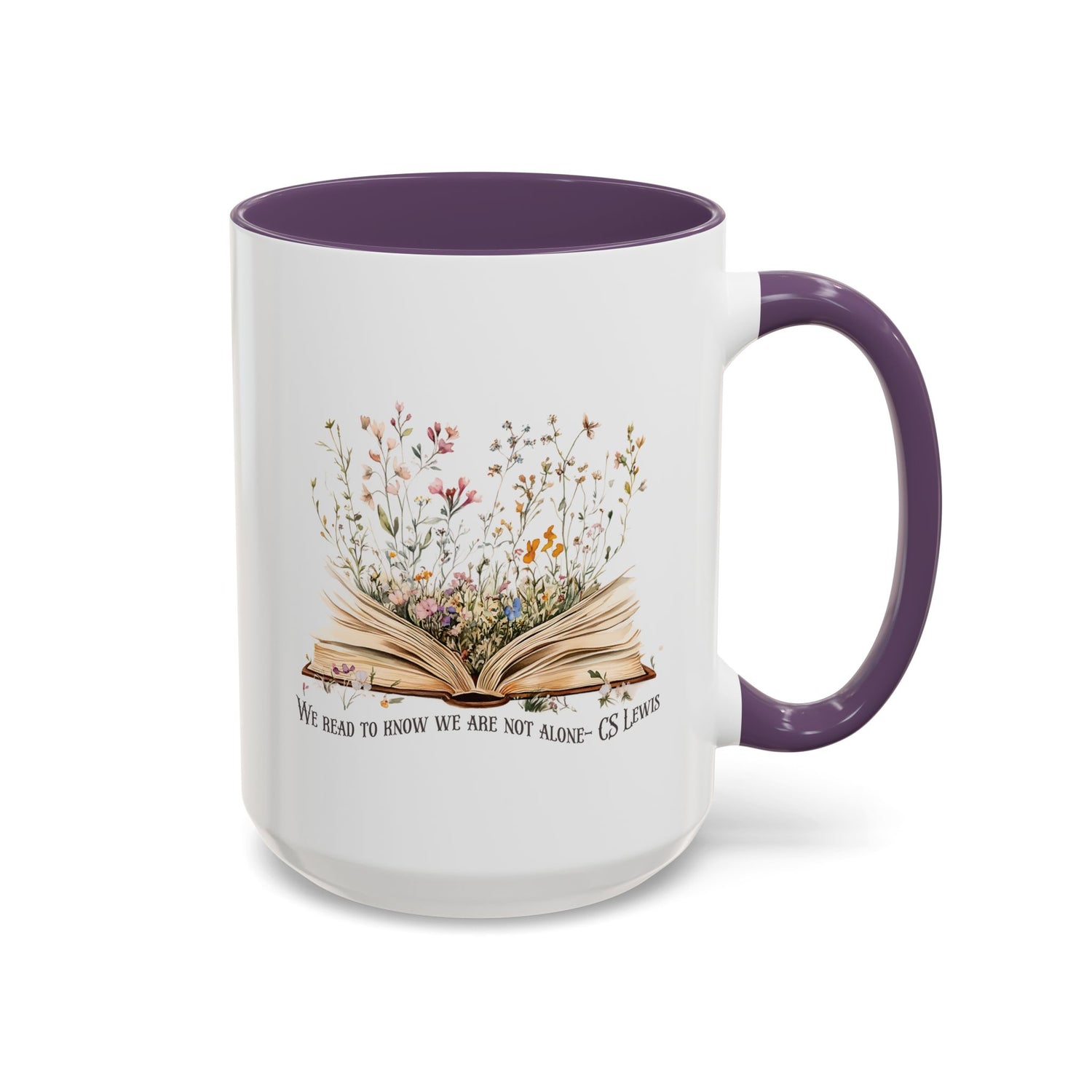 Reading Quote Accent Coffee Mug