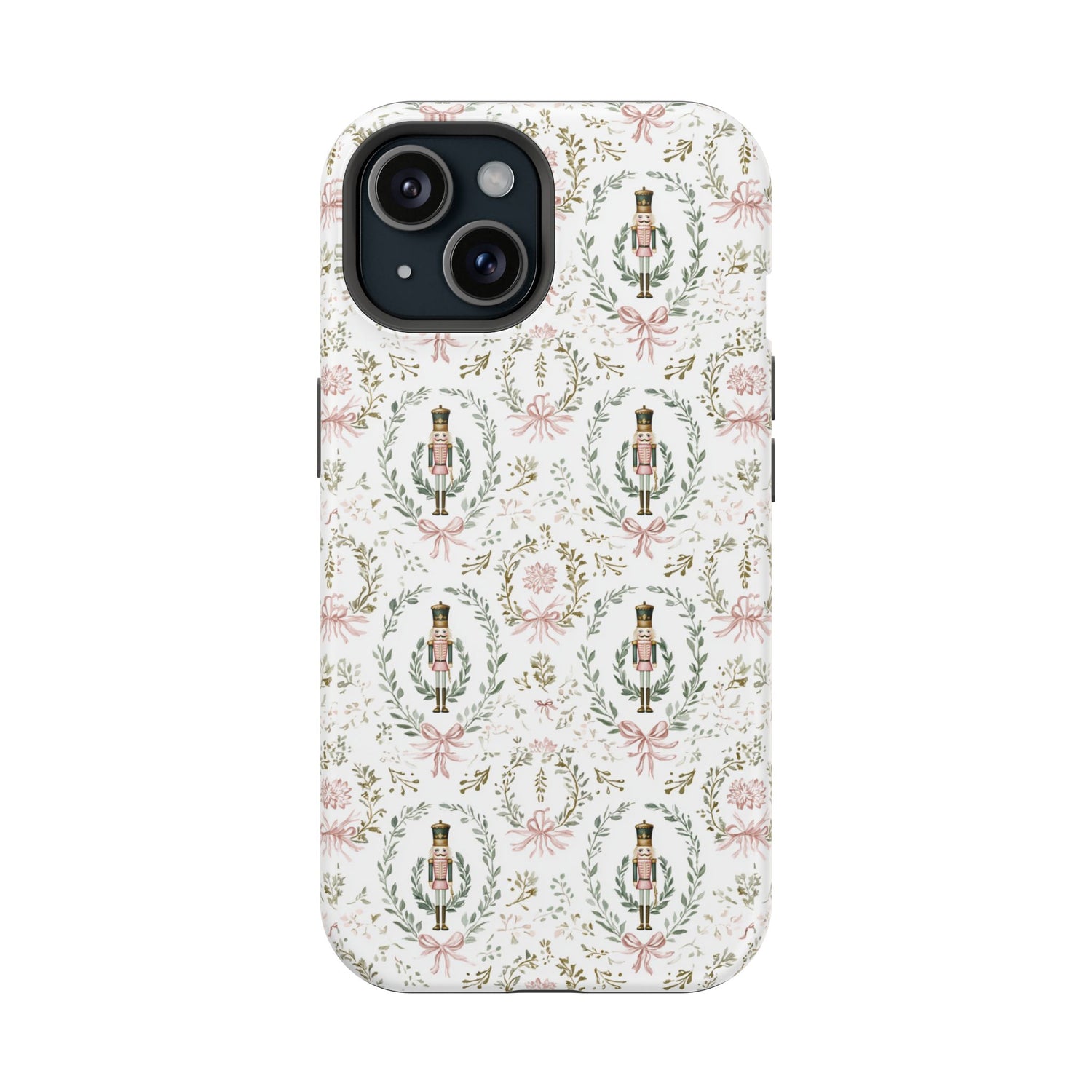 Impact-Resistant Phone Case- Nutcracker Floral
