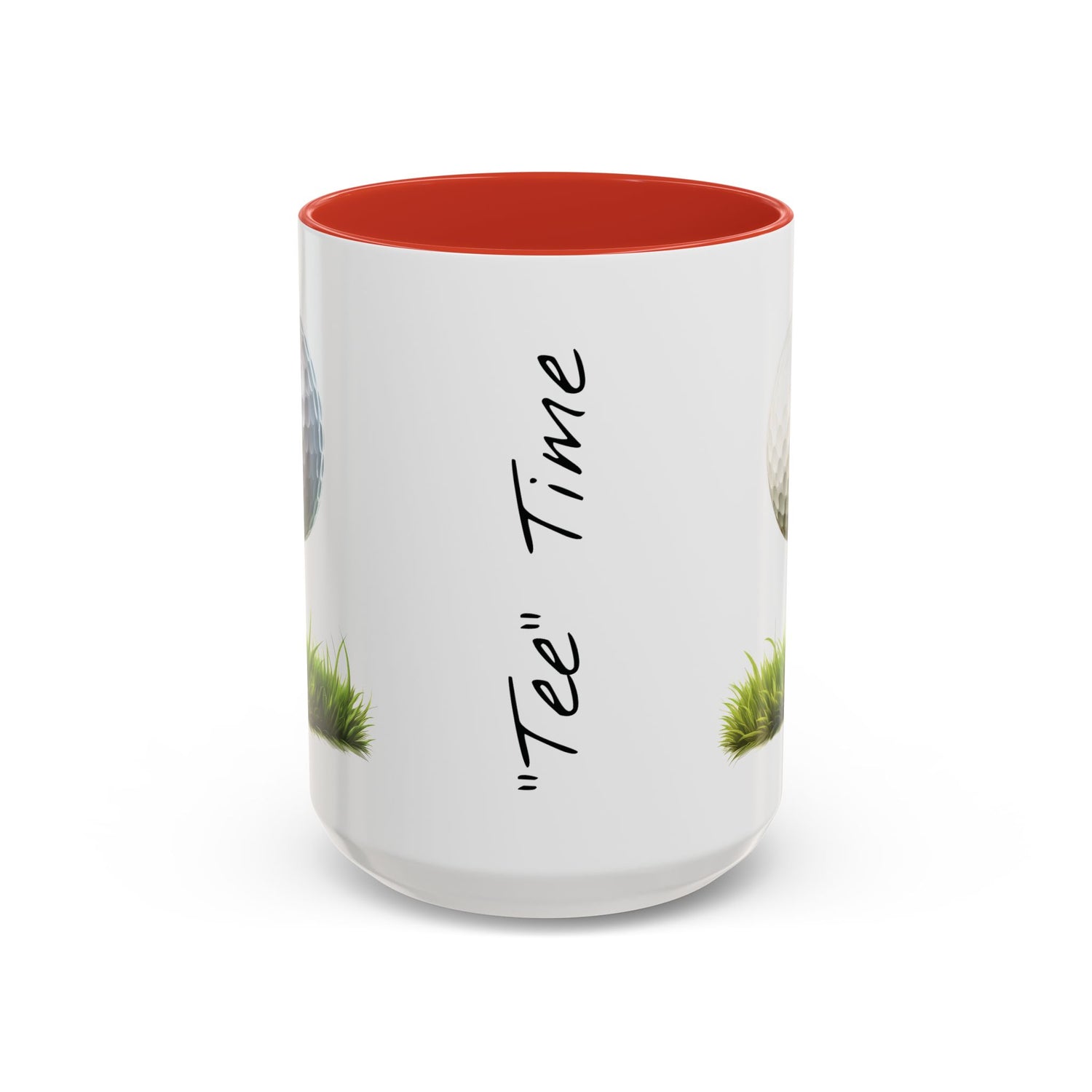 Golf Lover's Accent Coffee Mug - Perfect Gift for Golfers, Tee Time Enthusiasts, Sports Coffee Mug, Fun Golf Decor, Unique Golf Gifts