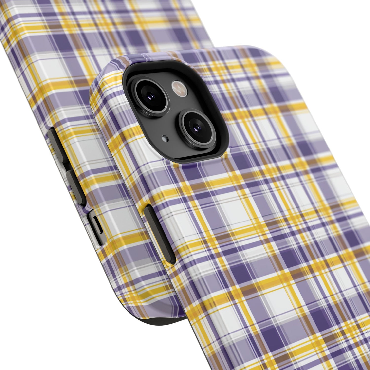 Louisiana Plaid Impact-Resistant Phone Case