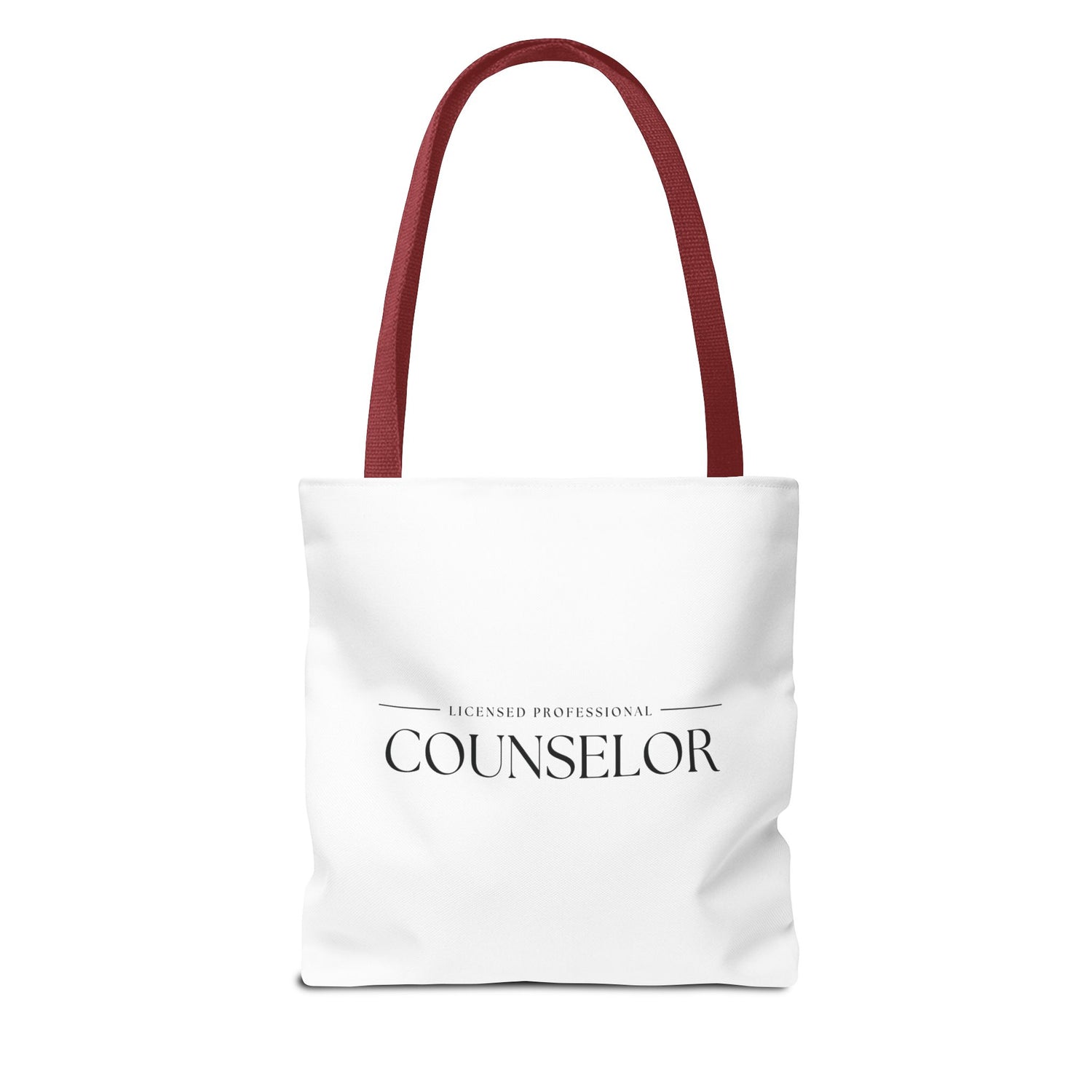 Licensed Counselor Tote Bag | Eco-Friendly Shopping Bag | Gift for Counselors, Therapist Tote, Daily Use Bag, Professional Accessory