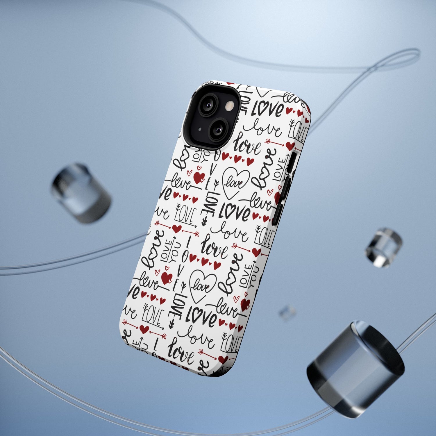 Impact-Resistant Cases-Valentine's Day Love