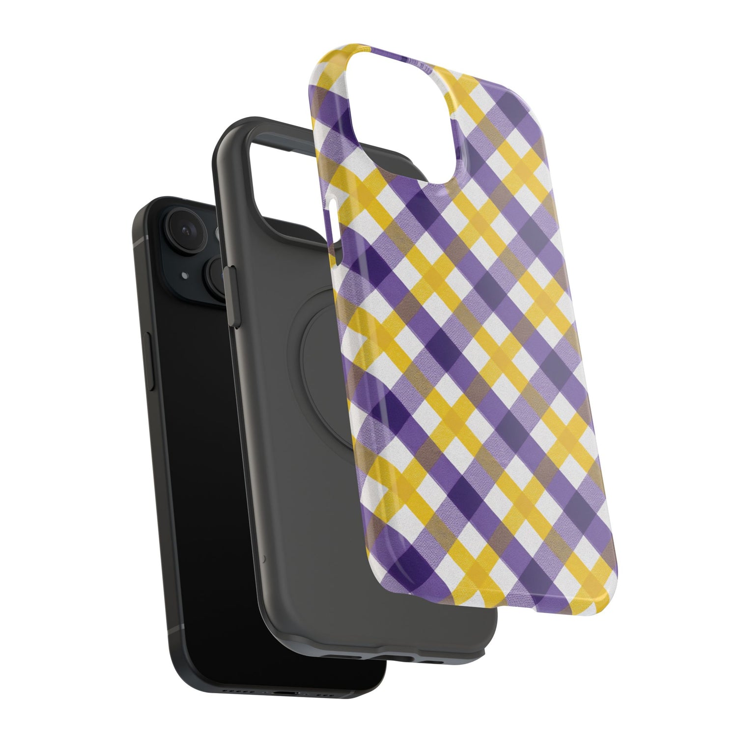 Phone Case | Impact-Resistant Louisiana Plaid