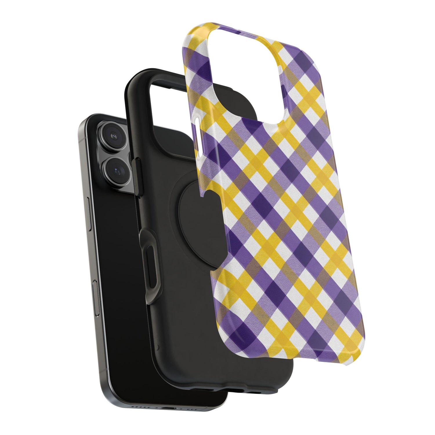 Phone Case | Impact-Resistant Louisiana Plaid