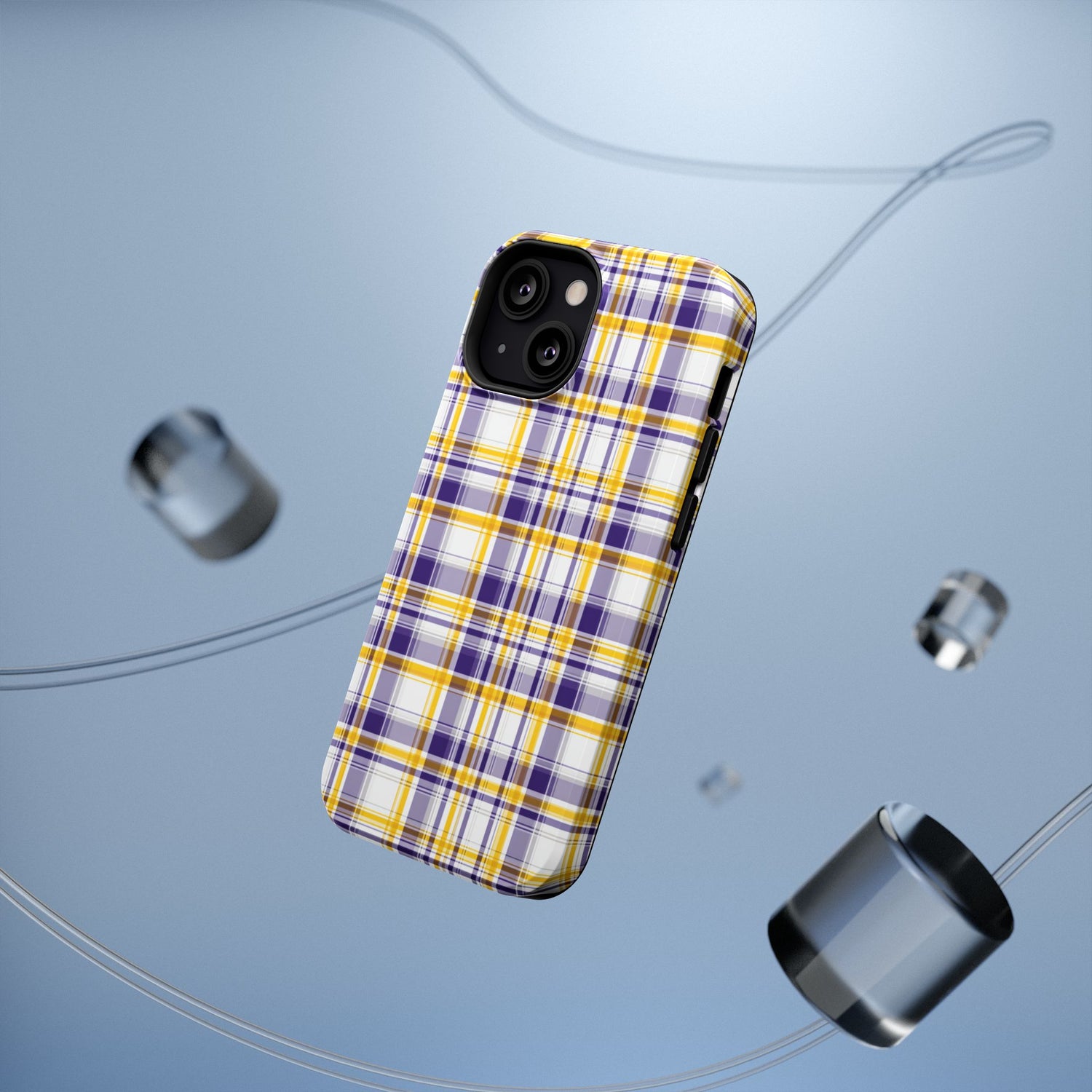 Louisiana Plaid Impact-Resistant Phone Case