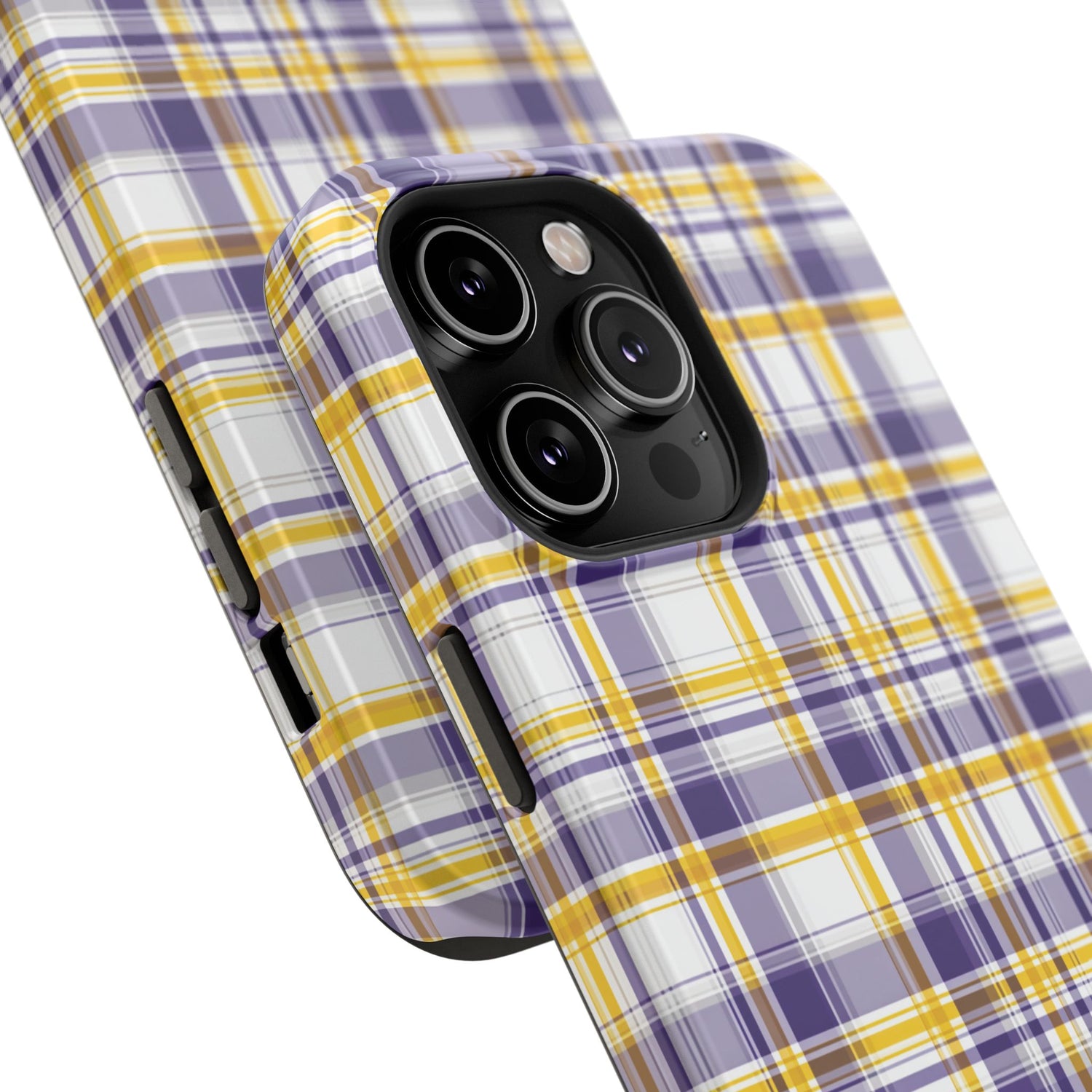 Louisiana Plaid Impact-Resistant Phone Case