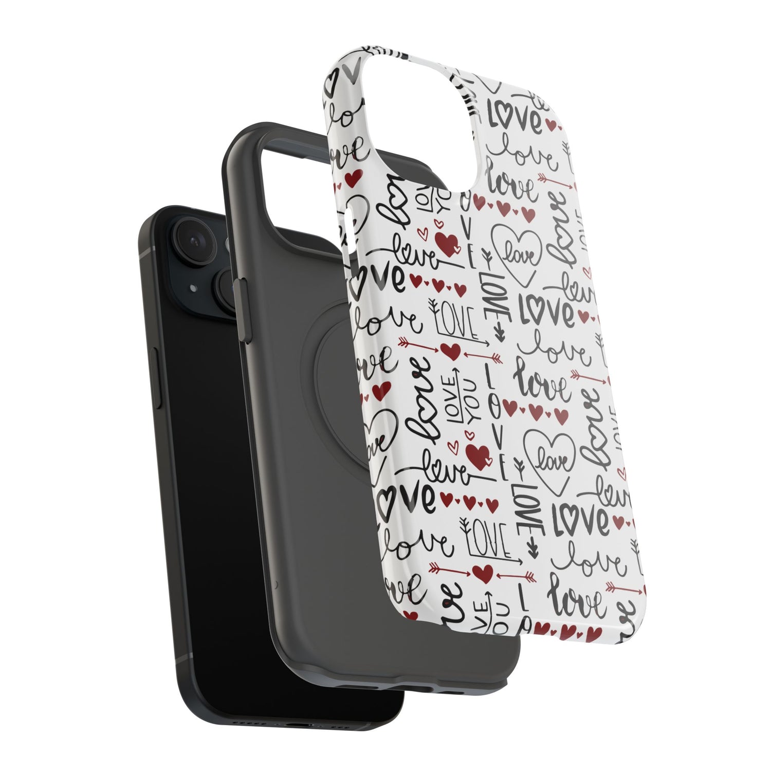 Impact-Resistant Cases-Valentine's Day Love
