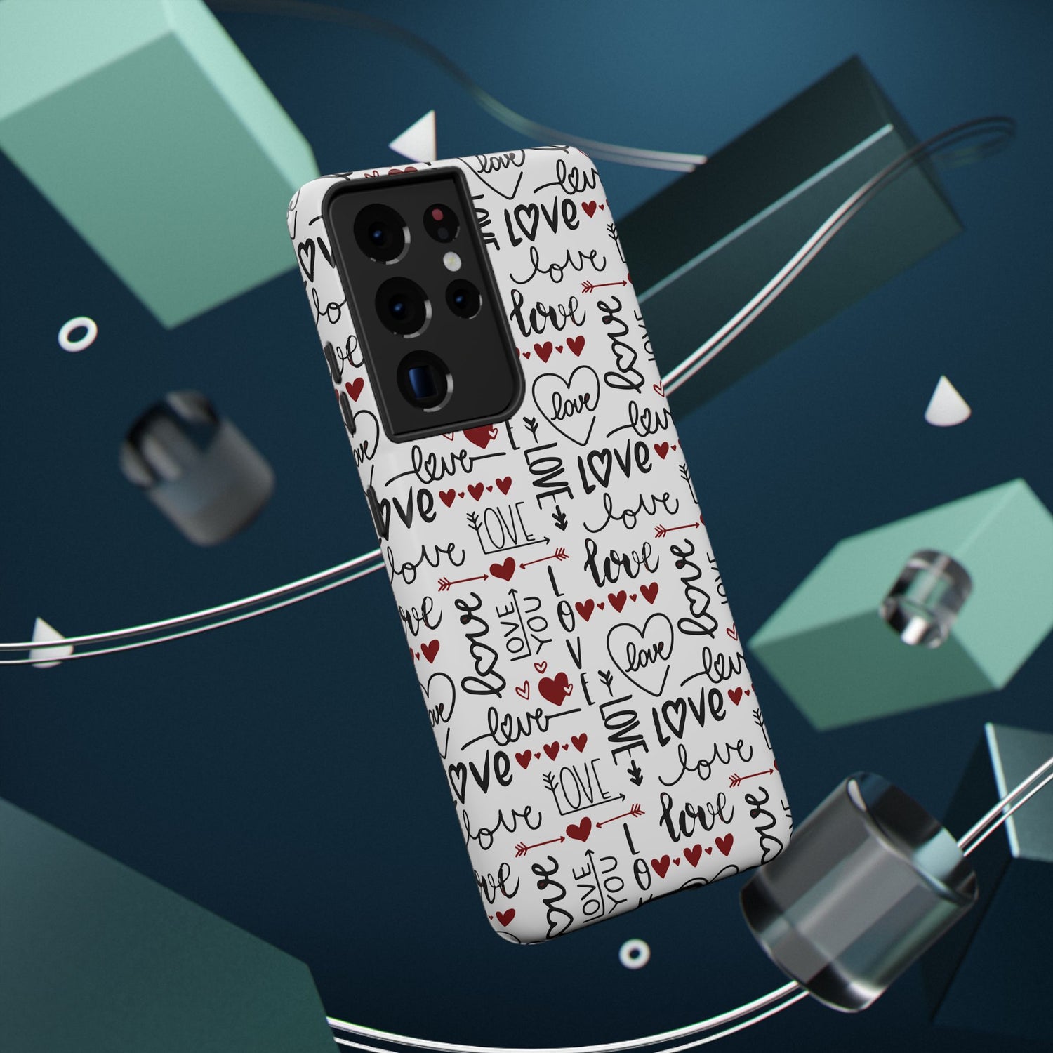 Impact-Resistant Cases-Valentine's Day Love