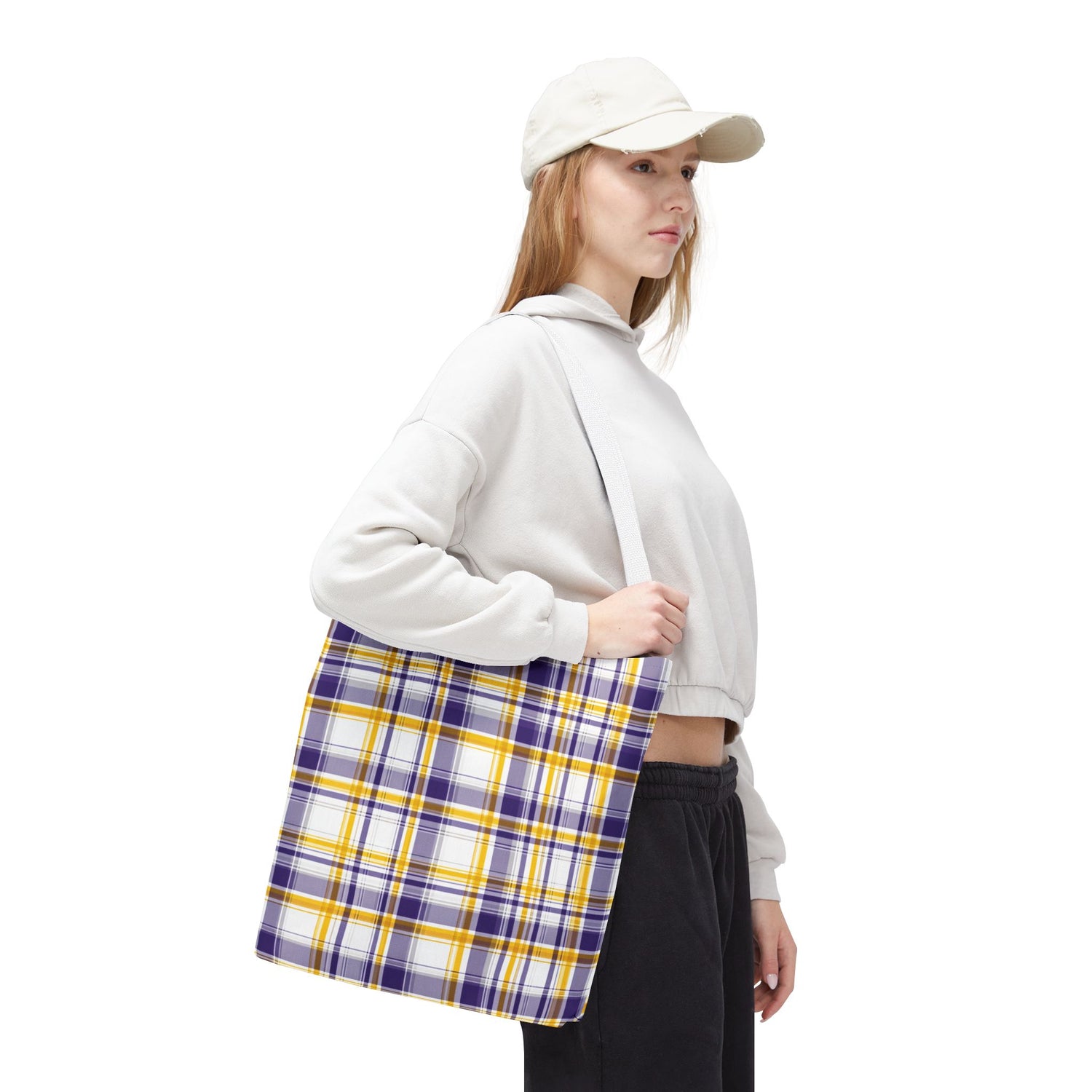 Louisiana Plaid Tote Bag Available in 3 sizes