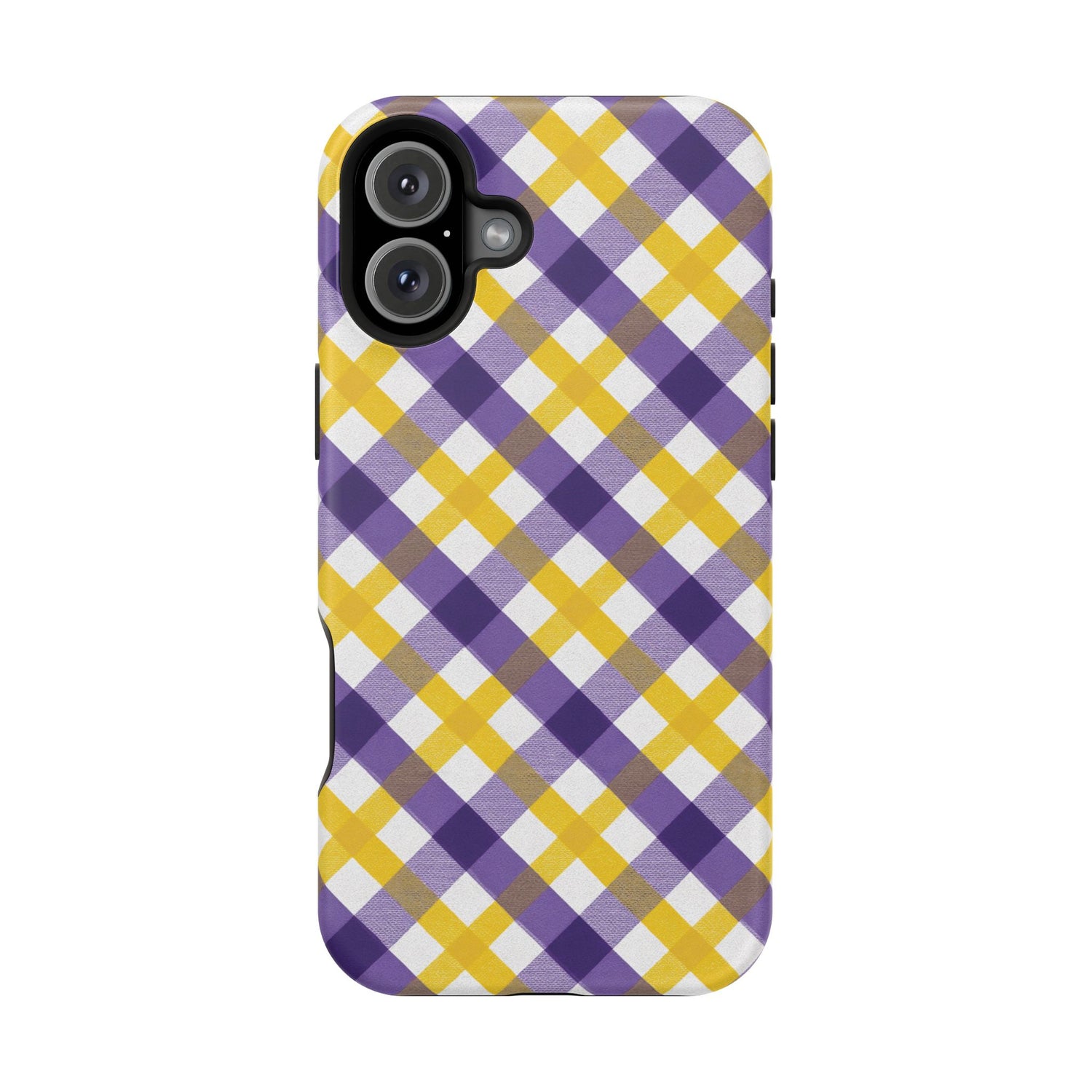 Phone Case | Impact-Resistant Louisiana Plaid