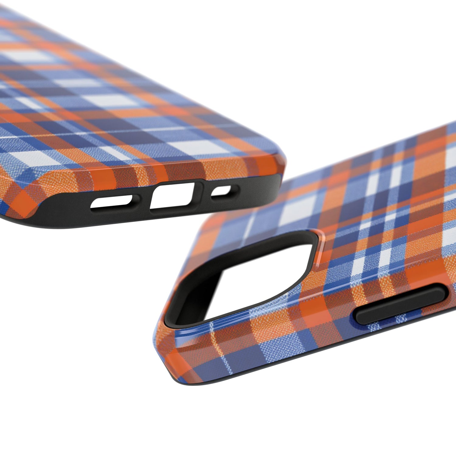 Impact-Resistant Phone Case- Florida Plaid