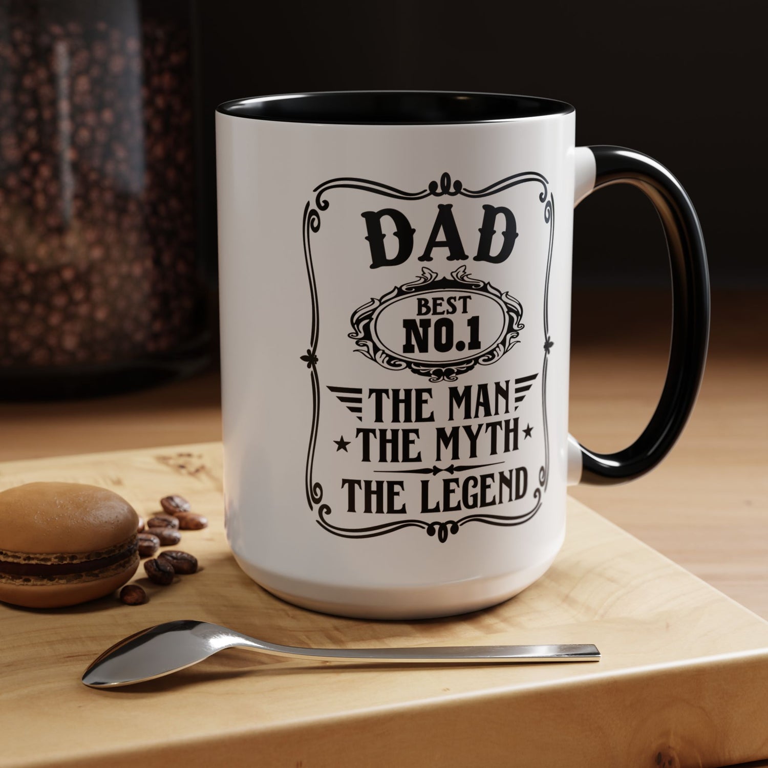 Dad Coffee Mug: Funny The Man the Myth The Legend