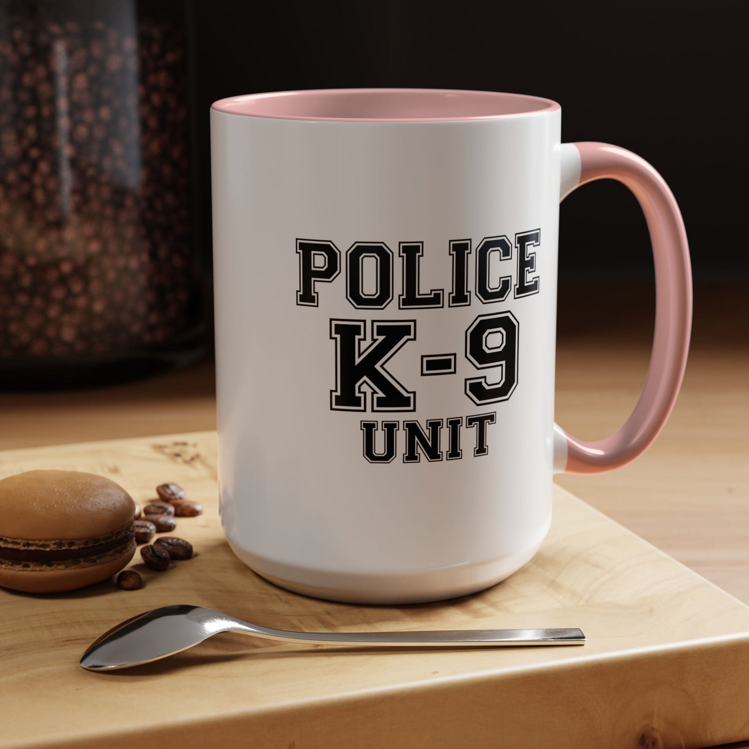 Police K-9 Unit Coffee Mug, Police Dog Lover Gift, K9 Officer Present, Law Enforcement Mug, Dog Handler Cup, Unique Gift for Police