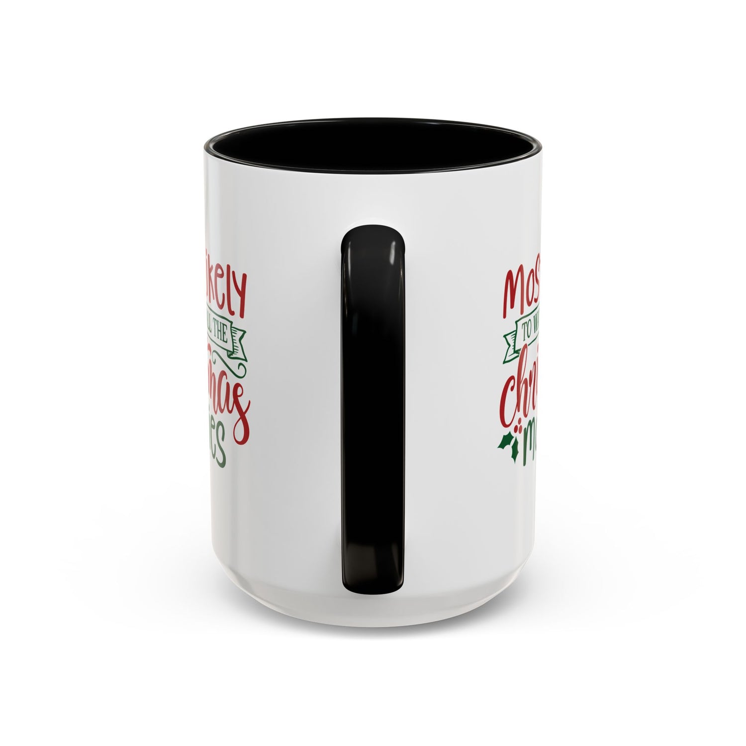 Double-Sided Christmas Movie Mug, Holiday Coffee Cup