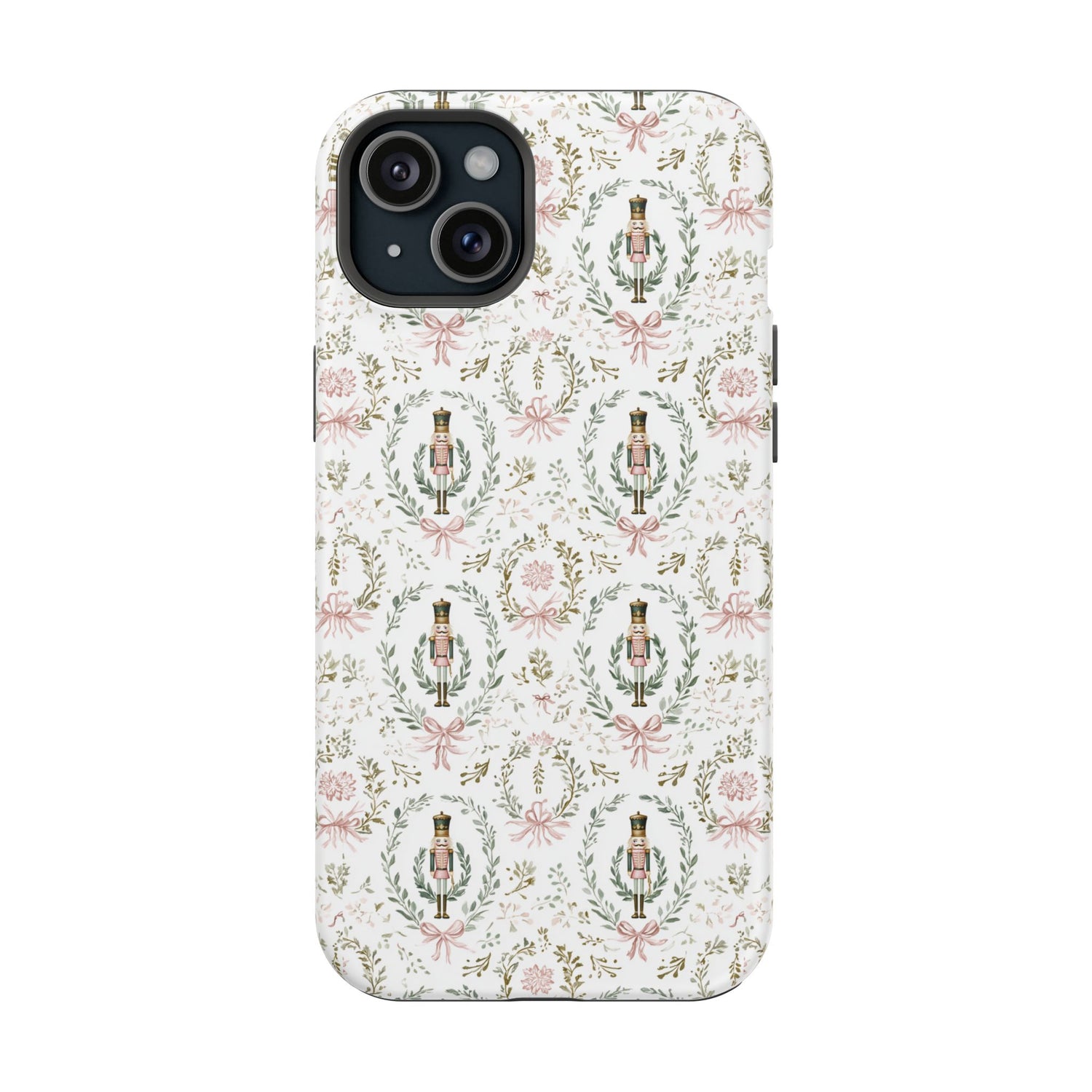 Impact-Resistant Phone Case- Nutcracker Floral