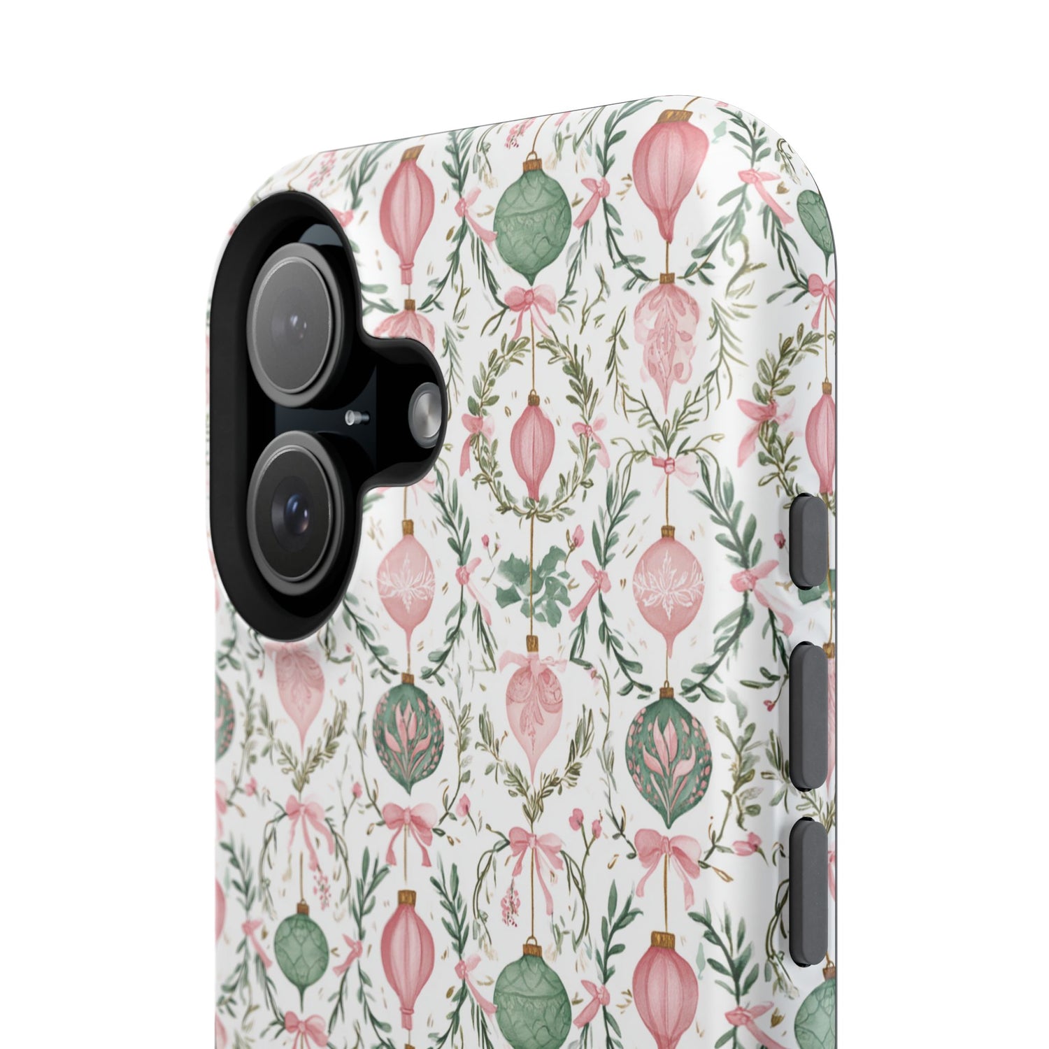 Holiday Ornaments Impact-Resistant Phone Case, iPhone, Samsung