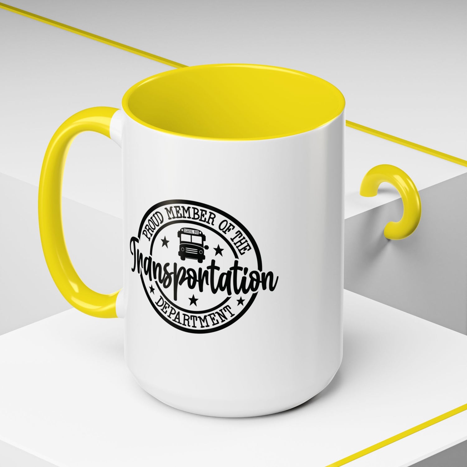 Transportation Department Coffee Mug, Proud Member Mug, Gift for Drivers, Transportation Lover Gift, Fun Coffee Cup, Tea and Coffee Mug