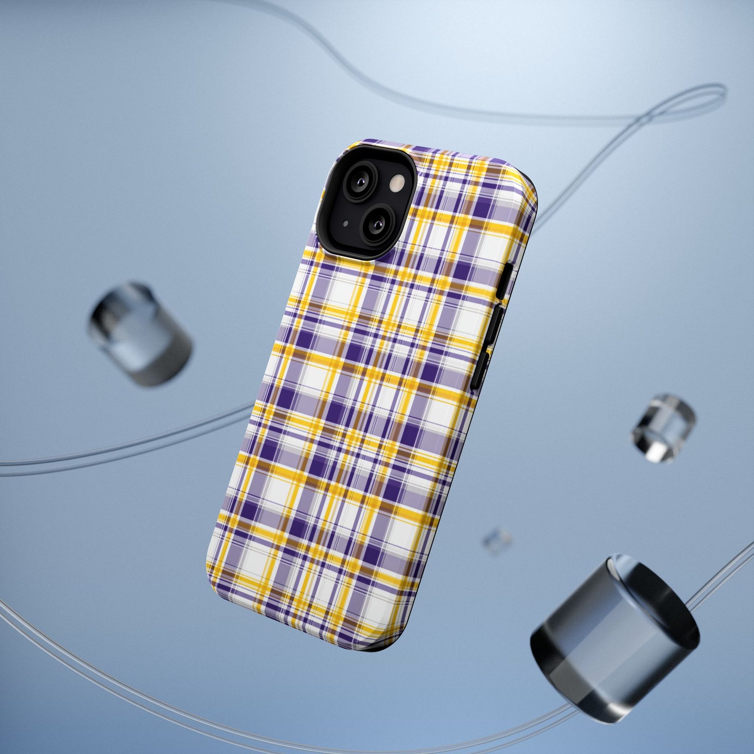 Louisiana Plaid Impact-Resistant Phone Case