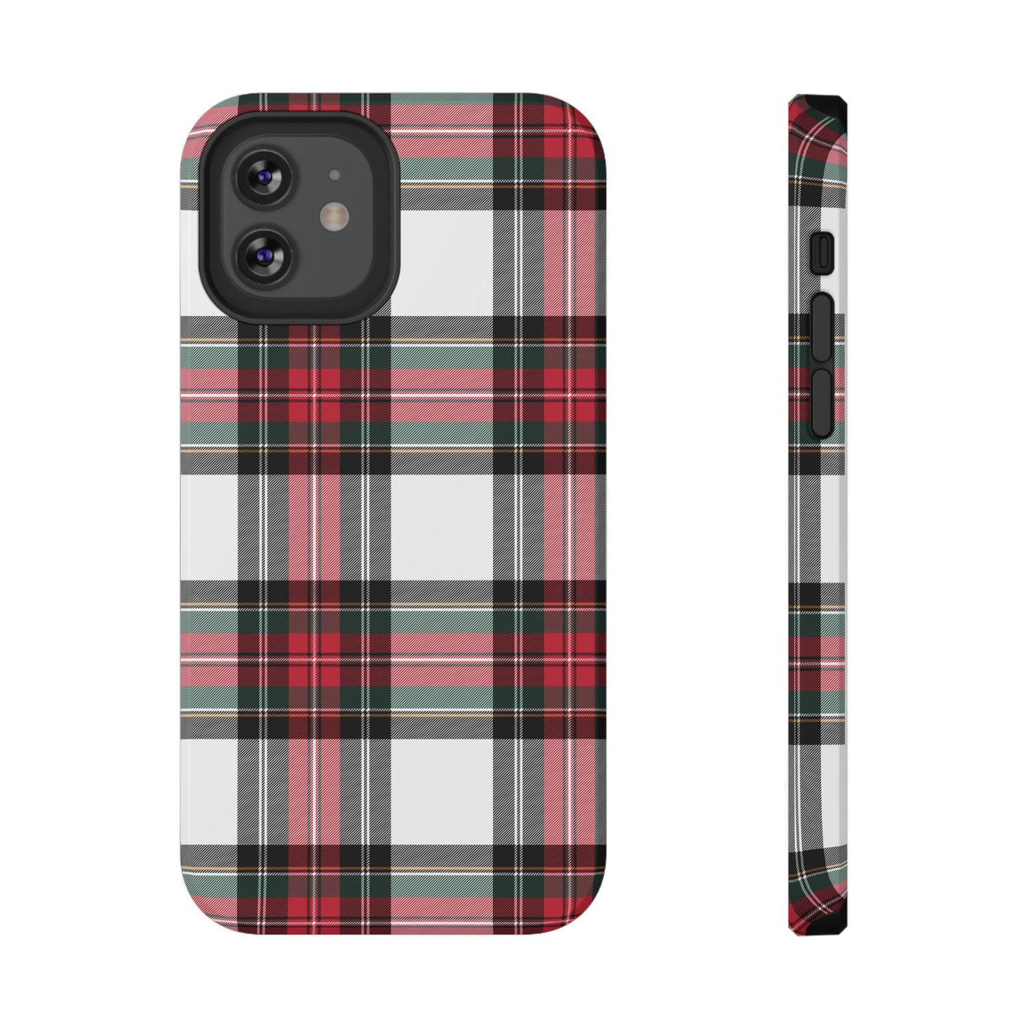 New Tartan Christmas Plaid Impact-Resistant Cases, iPhone, Samsung