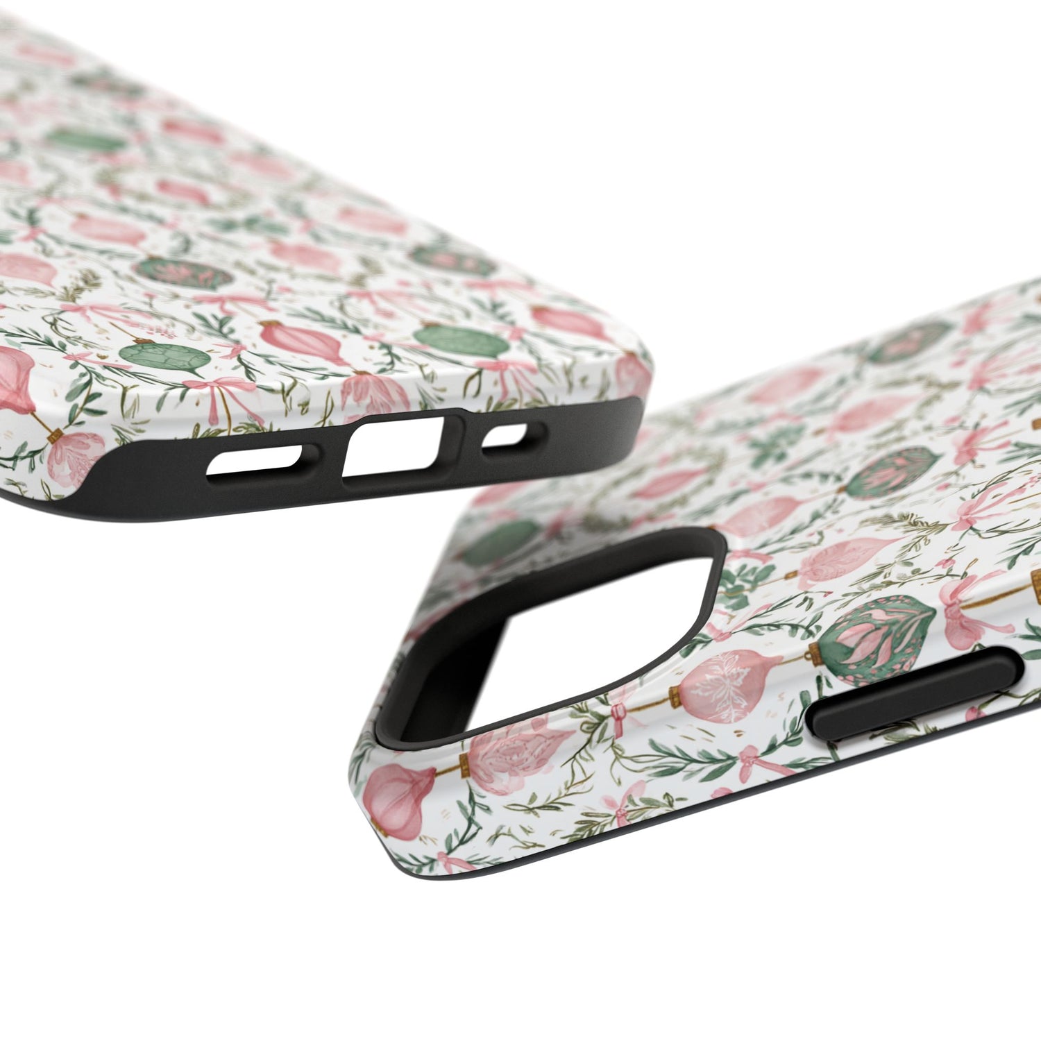 Holiday Ornaments Impact-Resistant Phone Case, iPhone, Samsung