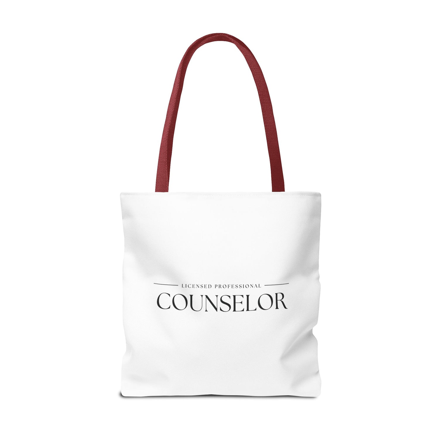 Licensed Counselor Tote Bag | Eco-Friendly Shopping Bag | Gift for Counselors, Therapist Tote, Daily Use Bag, Professional Accessory