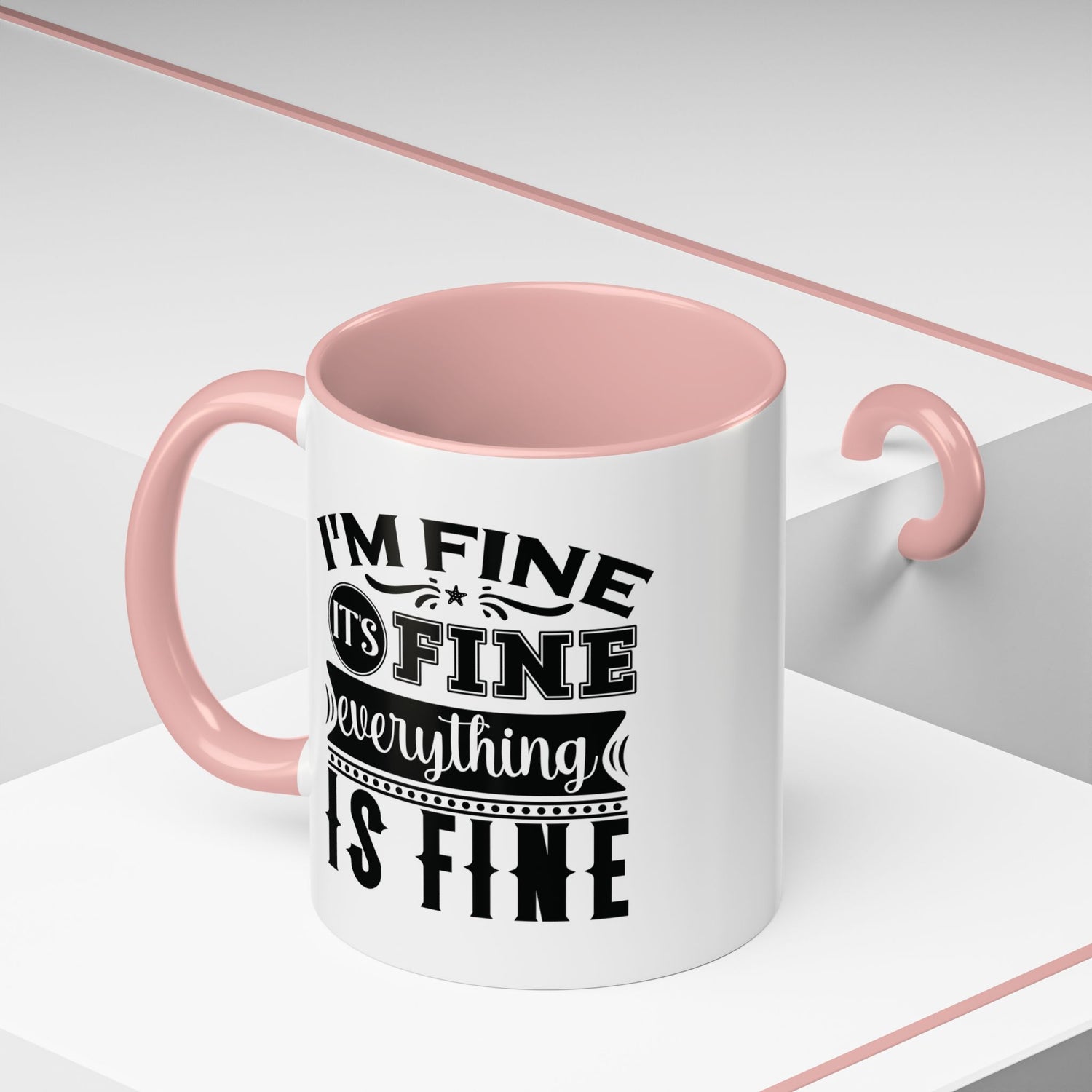 Im Fine Mug/Funny Accent Coffee Mug (11, 15oz)/Everything's Fine Mug/Gifts for him/her/Unique Coffee Mug/Tea