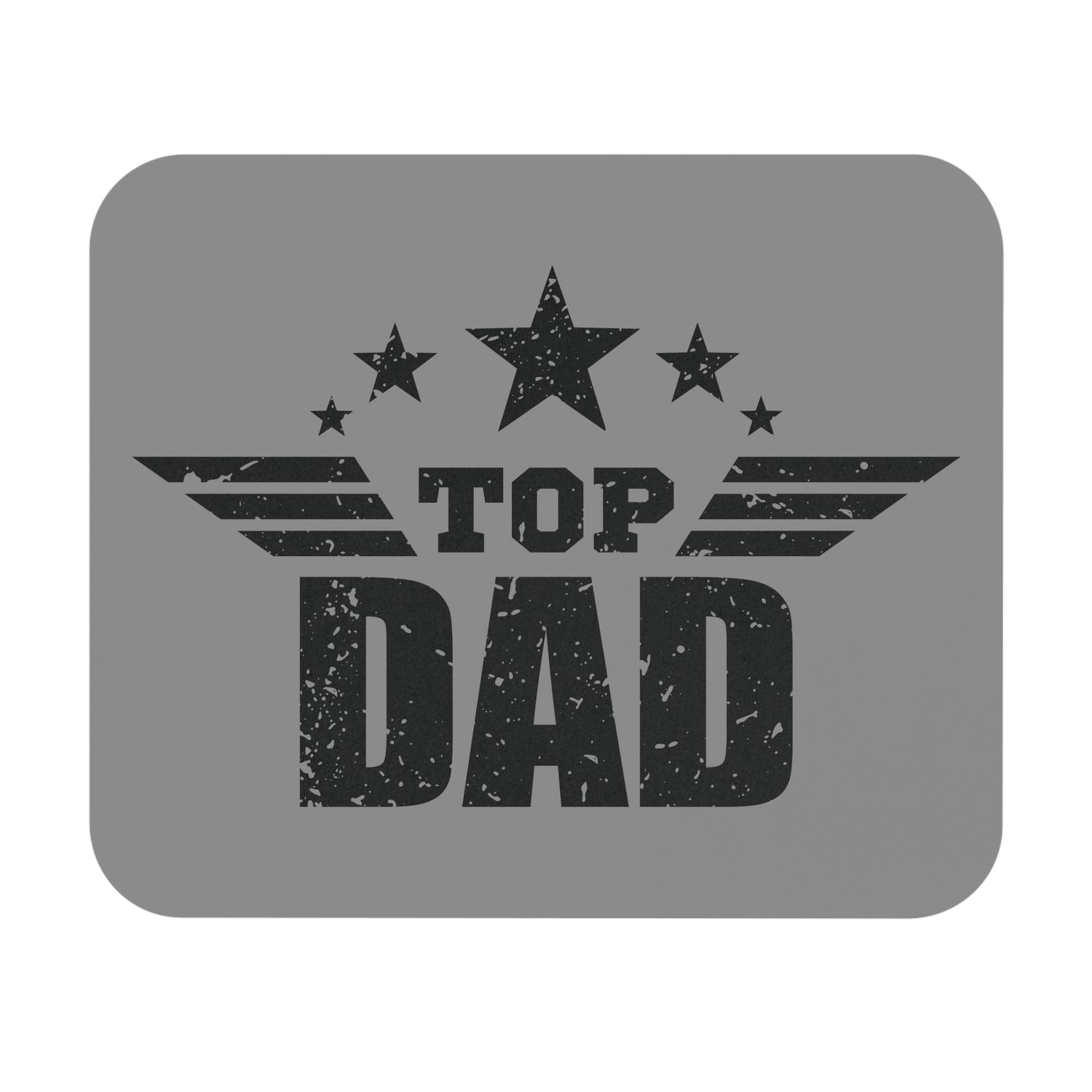 Top Dad Mouse Pad | Personalized Gift for Father's Day, Office Decor, Gamer Mat, Man Cave Accessory, Gift for Dad