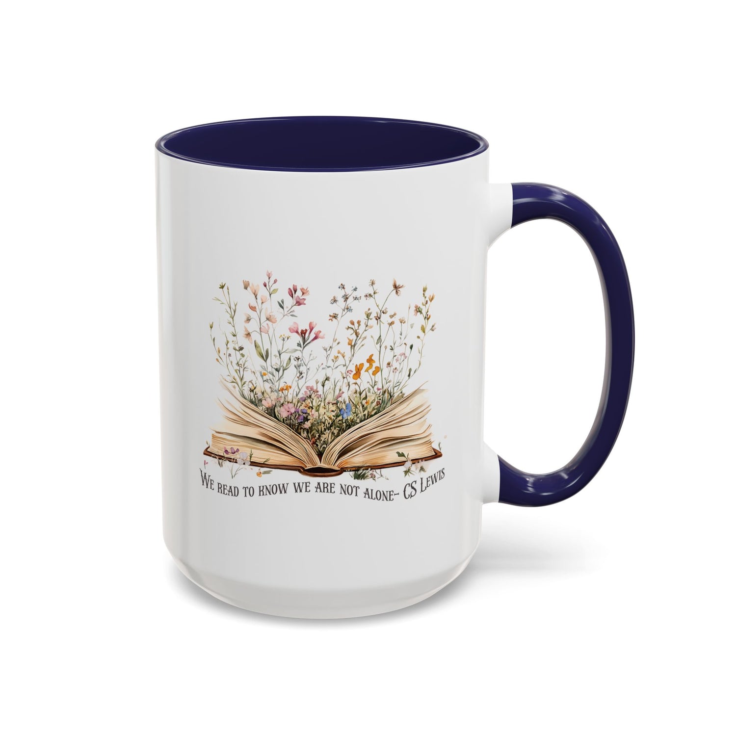 Reading Quote Accent Coffee Mug