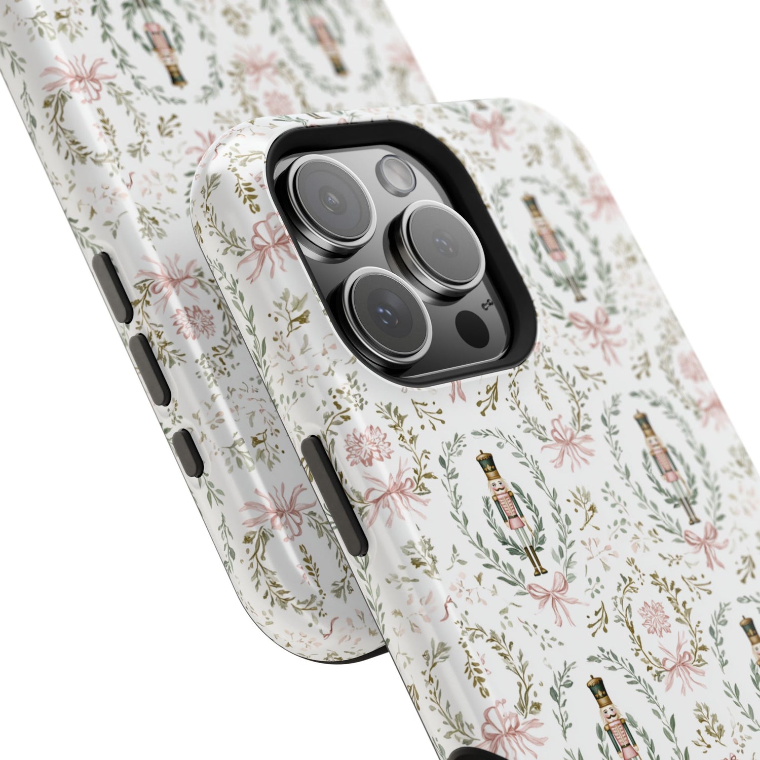 Impact-Resistant Phone Case- Nutcracker Floral