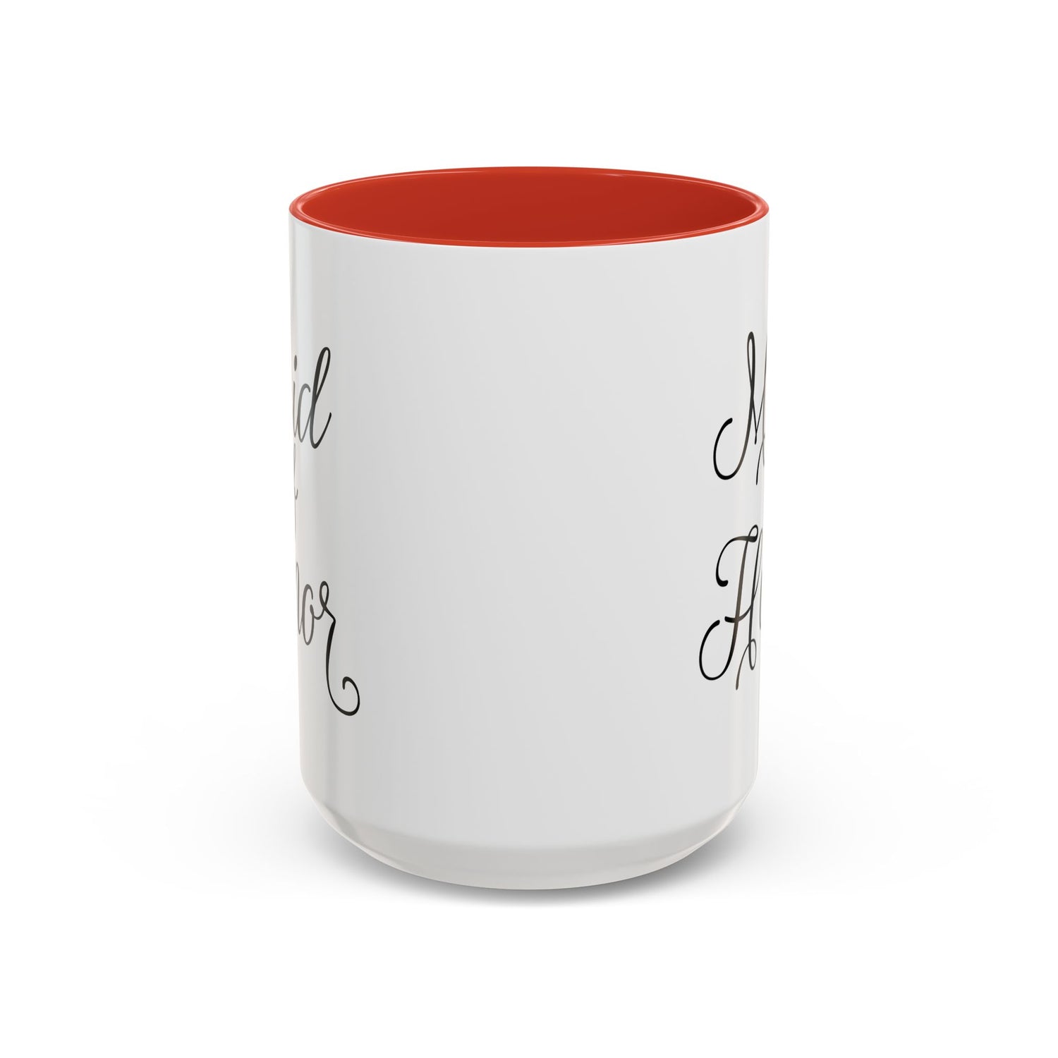 Maid of Honor Mug/Gift/Wedding Party Gift/Gifts for Her/Accent Coffee Mug (11, 15oz) "Maid of Honor"