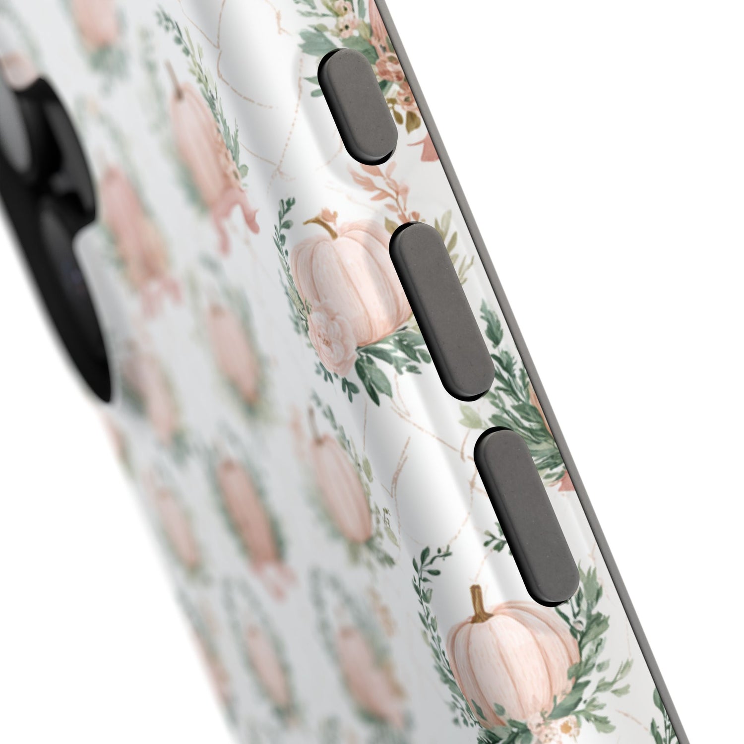 Elegant Pumpkin Impact-Resistant Phone Case, iPhone, Samsung