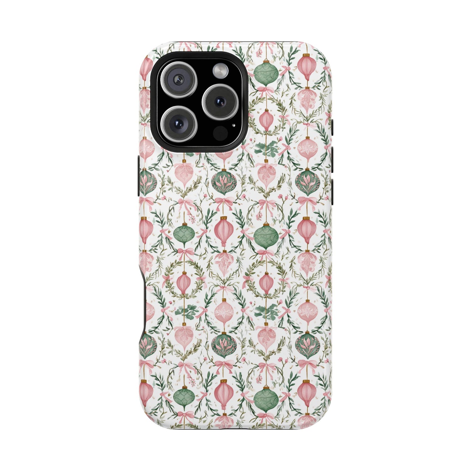 Holiday Ornaments Impact-Resistant Phone Case, iPhone, Samsung