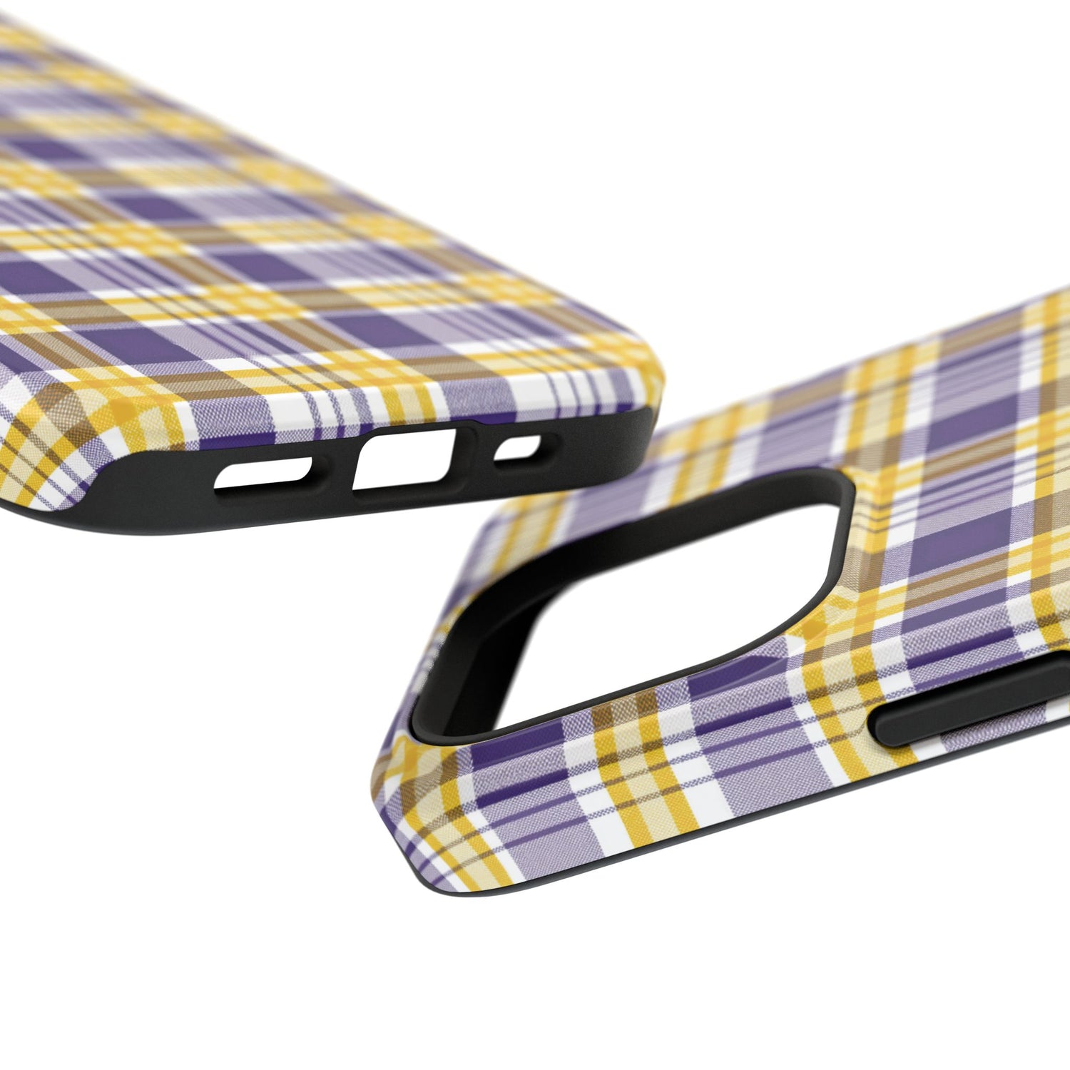Impact-Resistant Phone Case- Louisiana Plaid