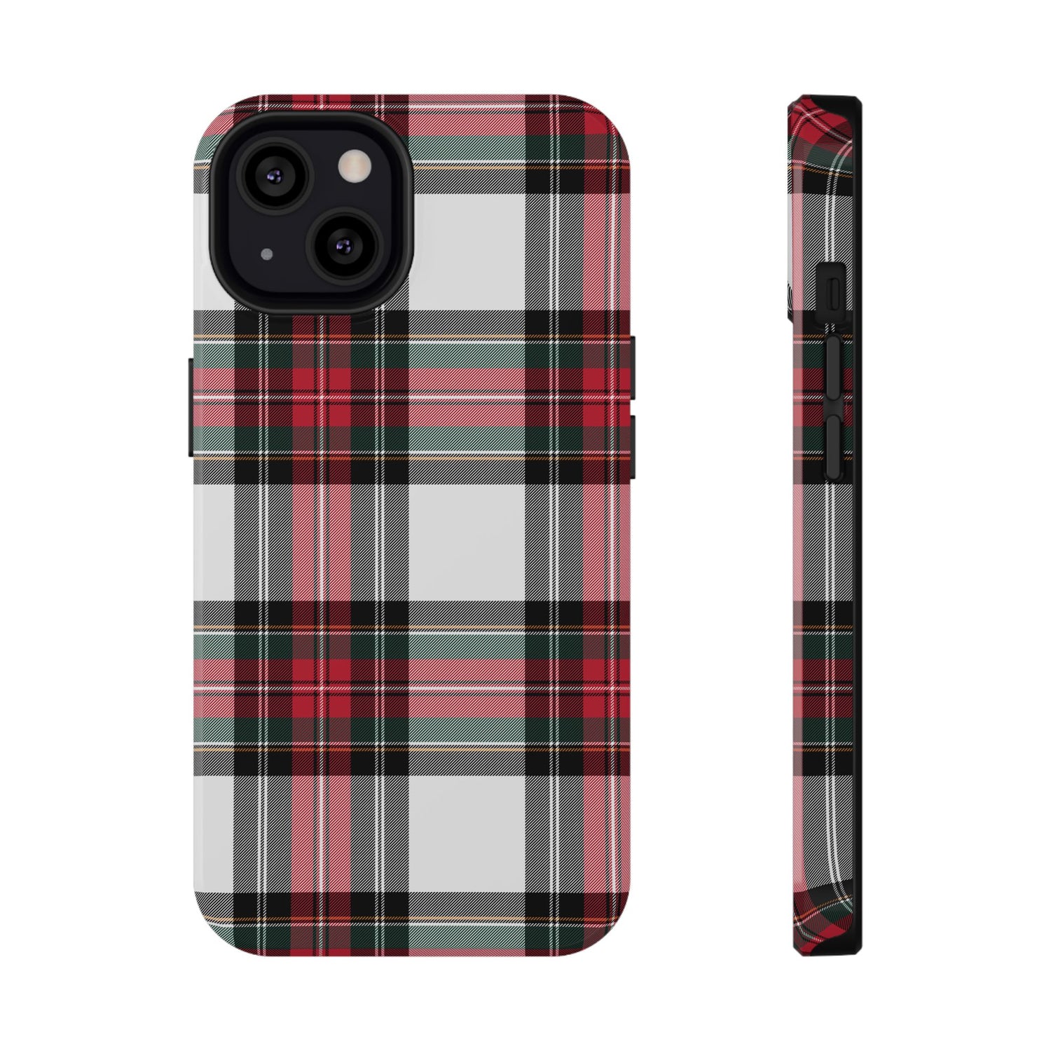 New Tartan Christmas Plaid Impact-Resistant Cases, iPhone, Samsung