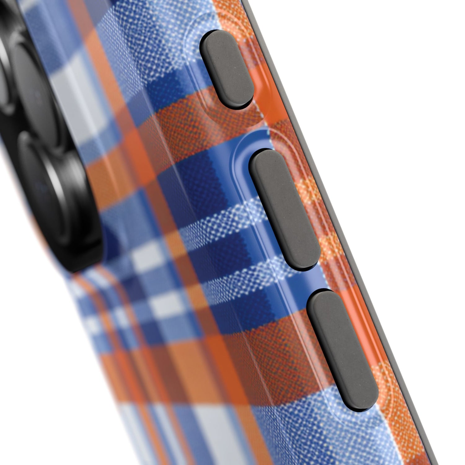 Impact-Resistant Phone Case- Florida Plaid