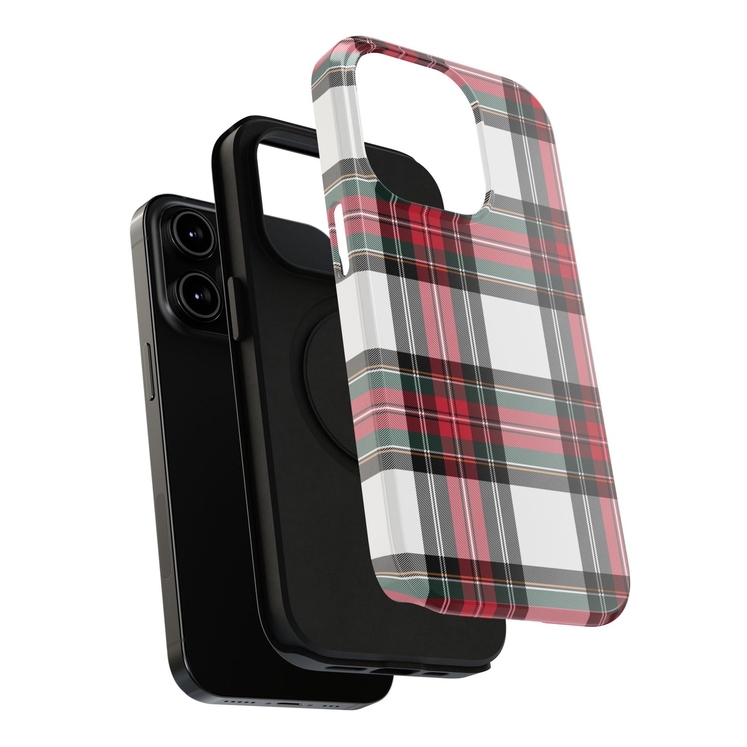 New Tartan Christmas Plaid Impact-Resistant Cases, iPhone, Samsung