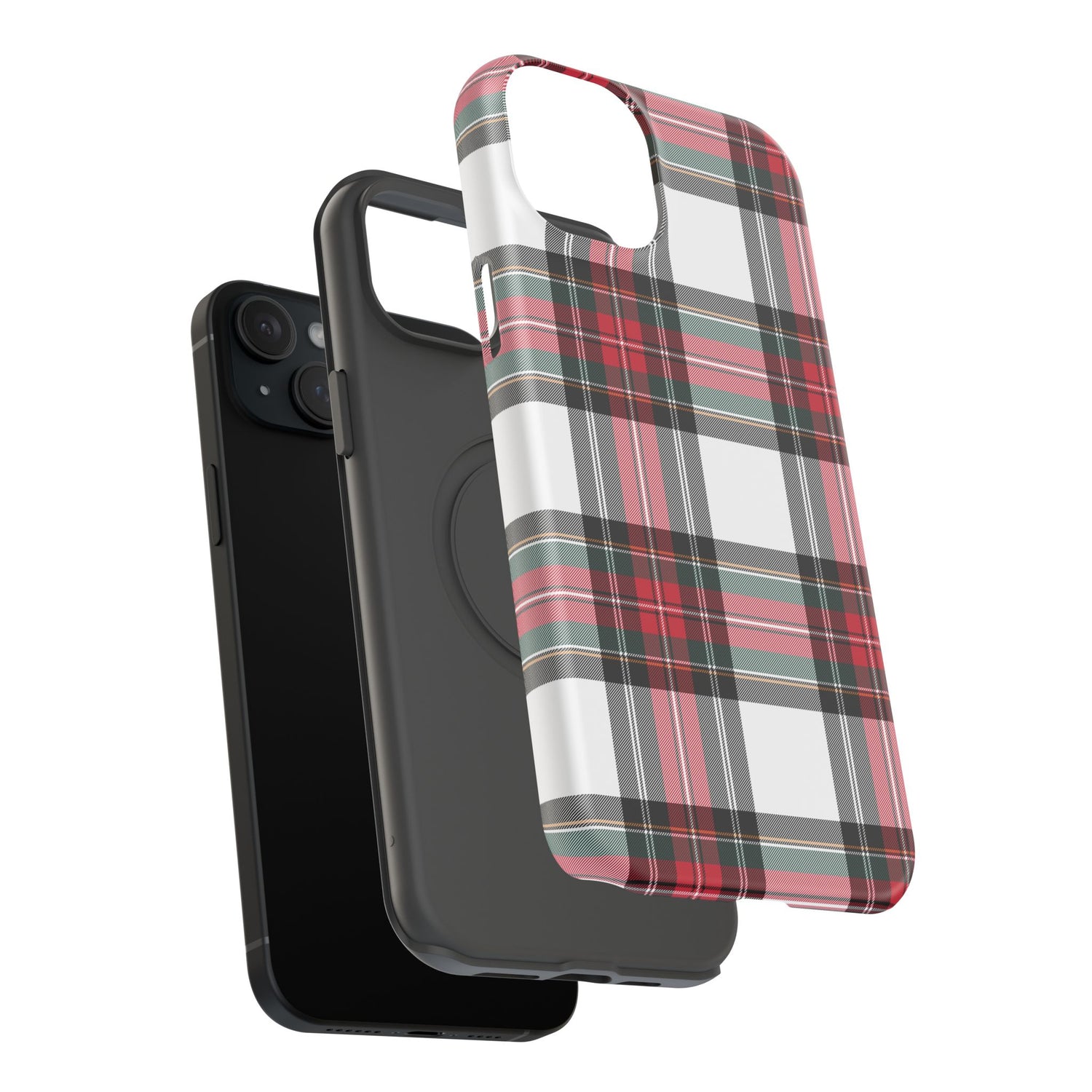New Tartan Christmas Plaid Impact-Resistant Cases, iPhone, Samsung
