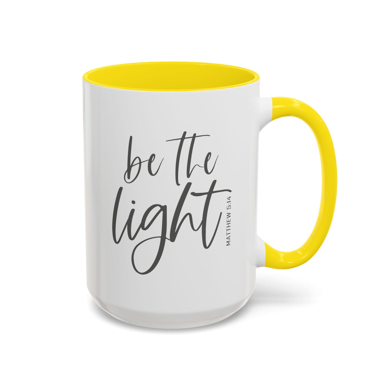 Be the Light Accent Coffee Mug (11, 15oz)