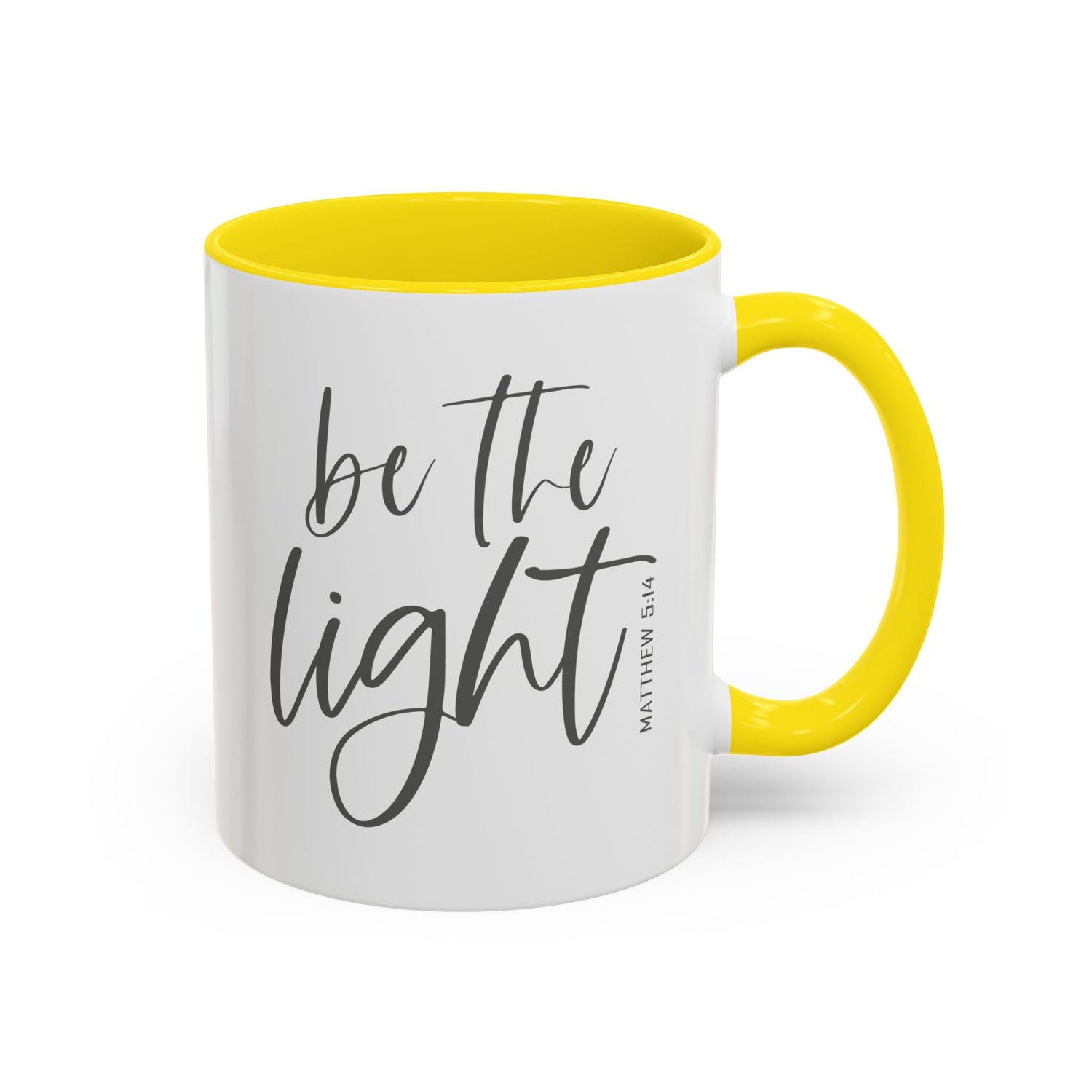 Be the Light Accent Coffee Mug (11, 15oz)