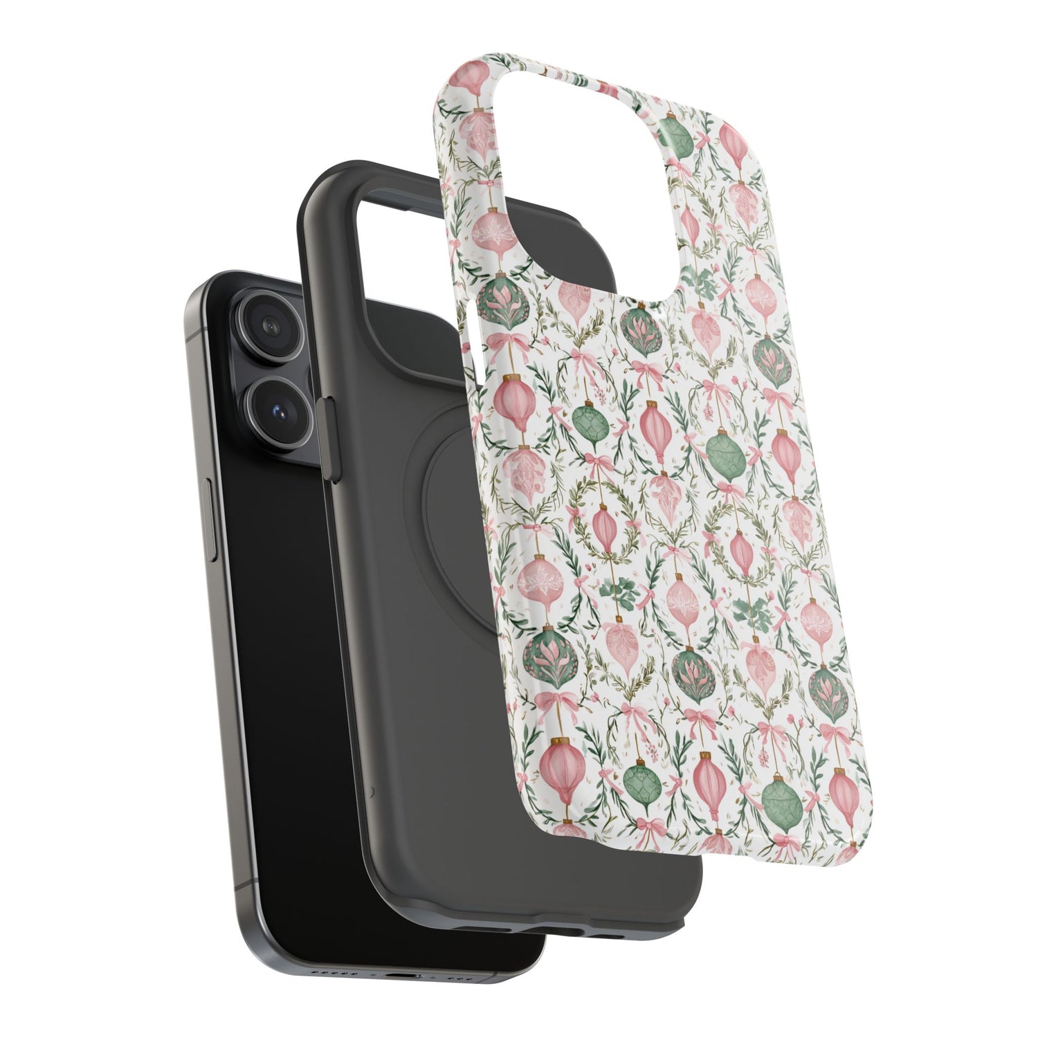 Holiday Ornaments Impact-Resistant Phone Case, iPhone, Samsung