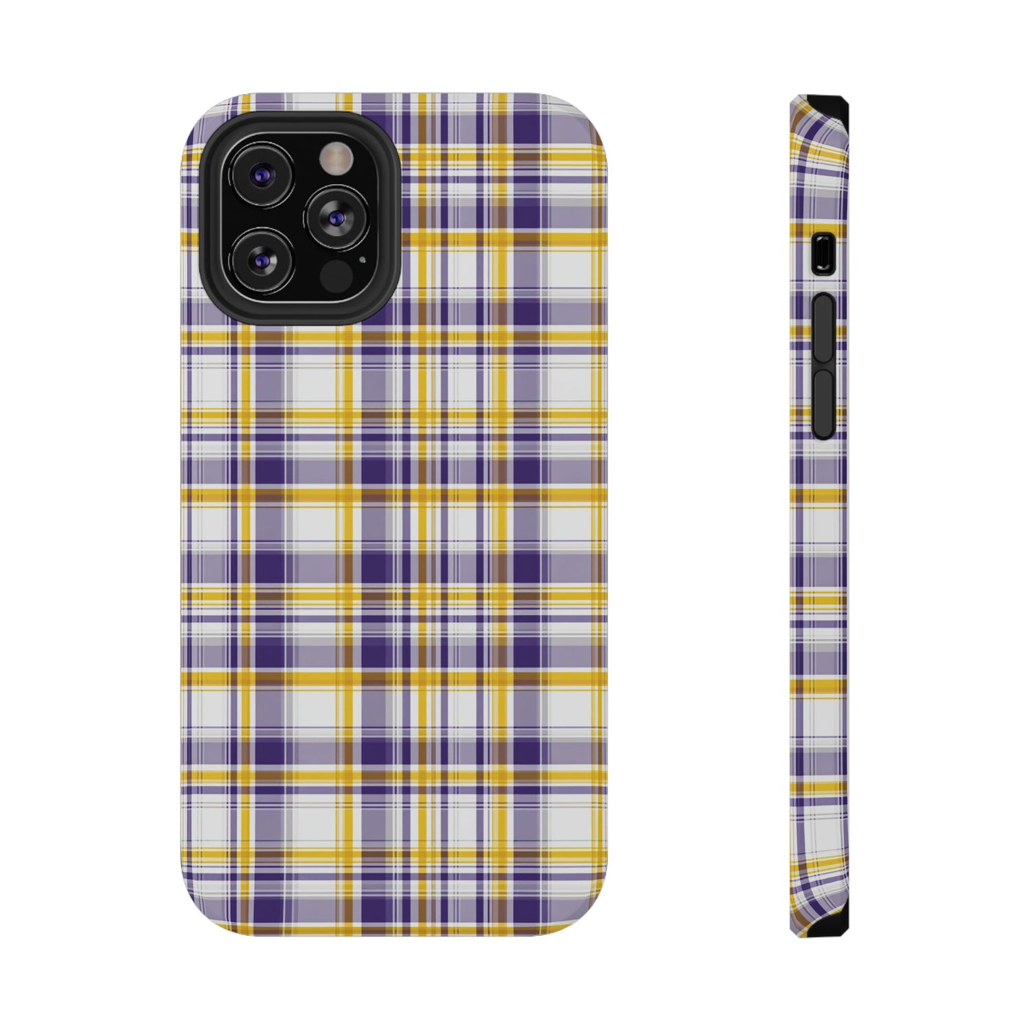 Louisiana Plaid Impact-Resistant Phone Case