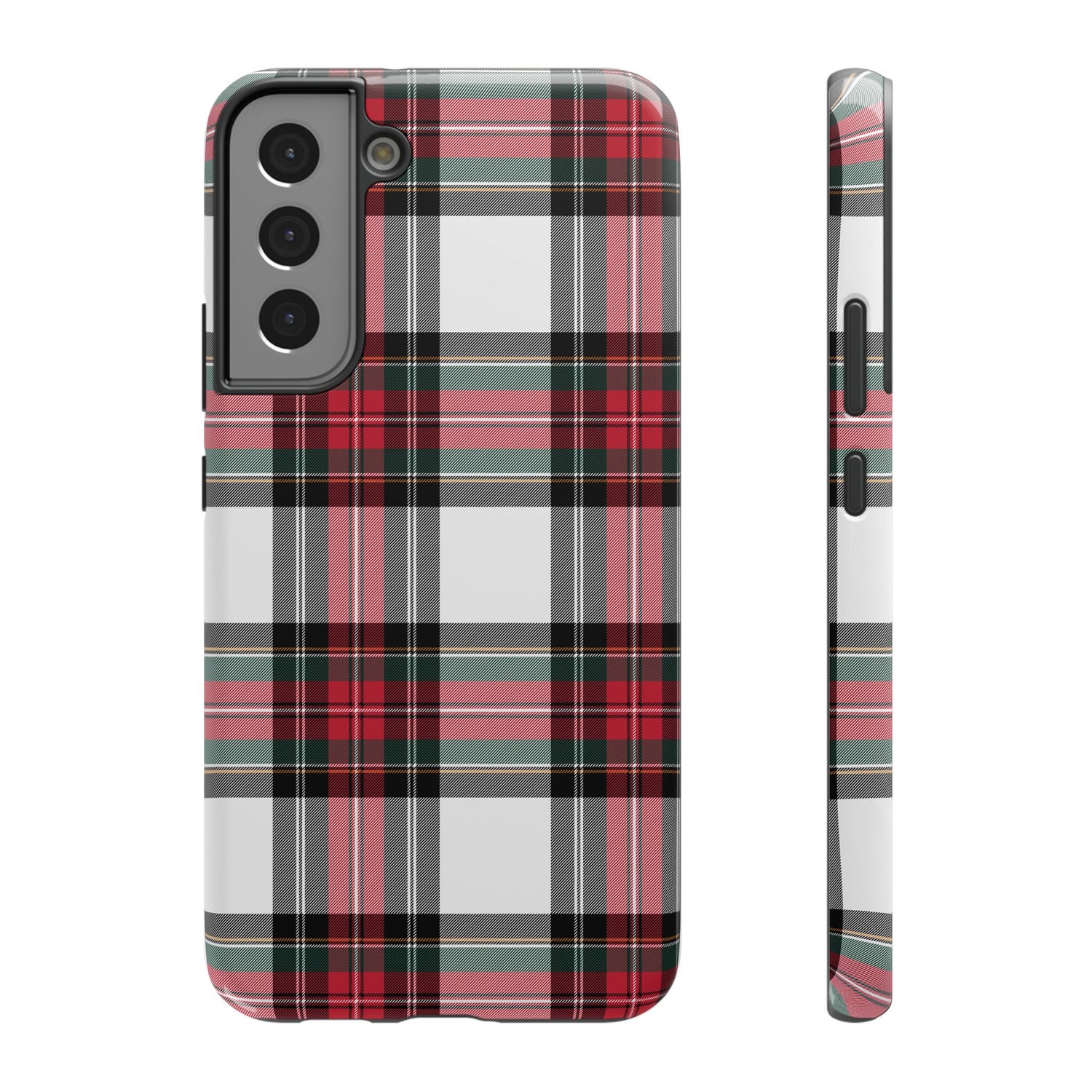 New Tartan Christmas Plaid Impact-Resistant Cases, iPhone, Samsung