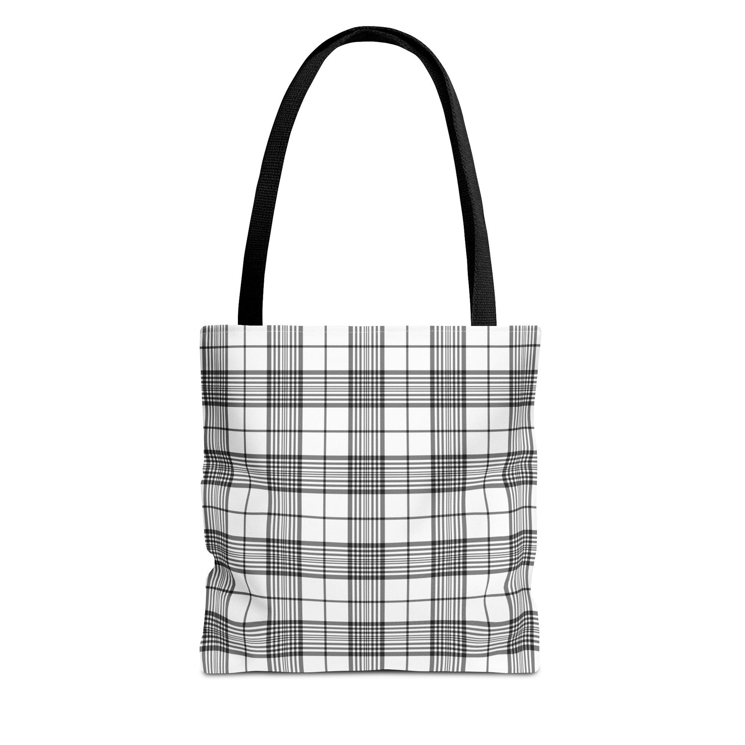 Farmhouse Plaid Tote Bag