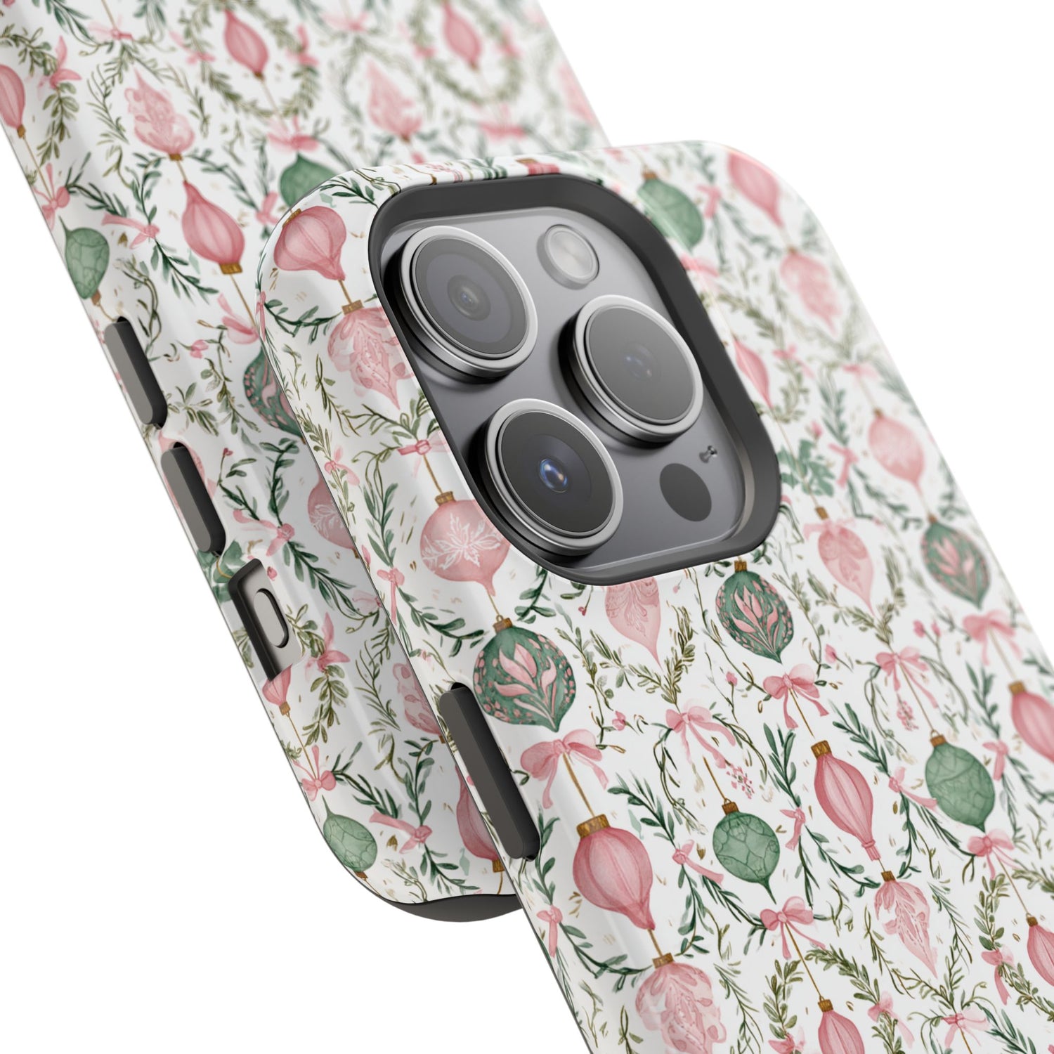 Holiday Ornaments Impact-Resistant Phone Case, iPhone, Samsung