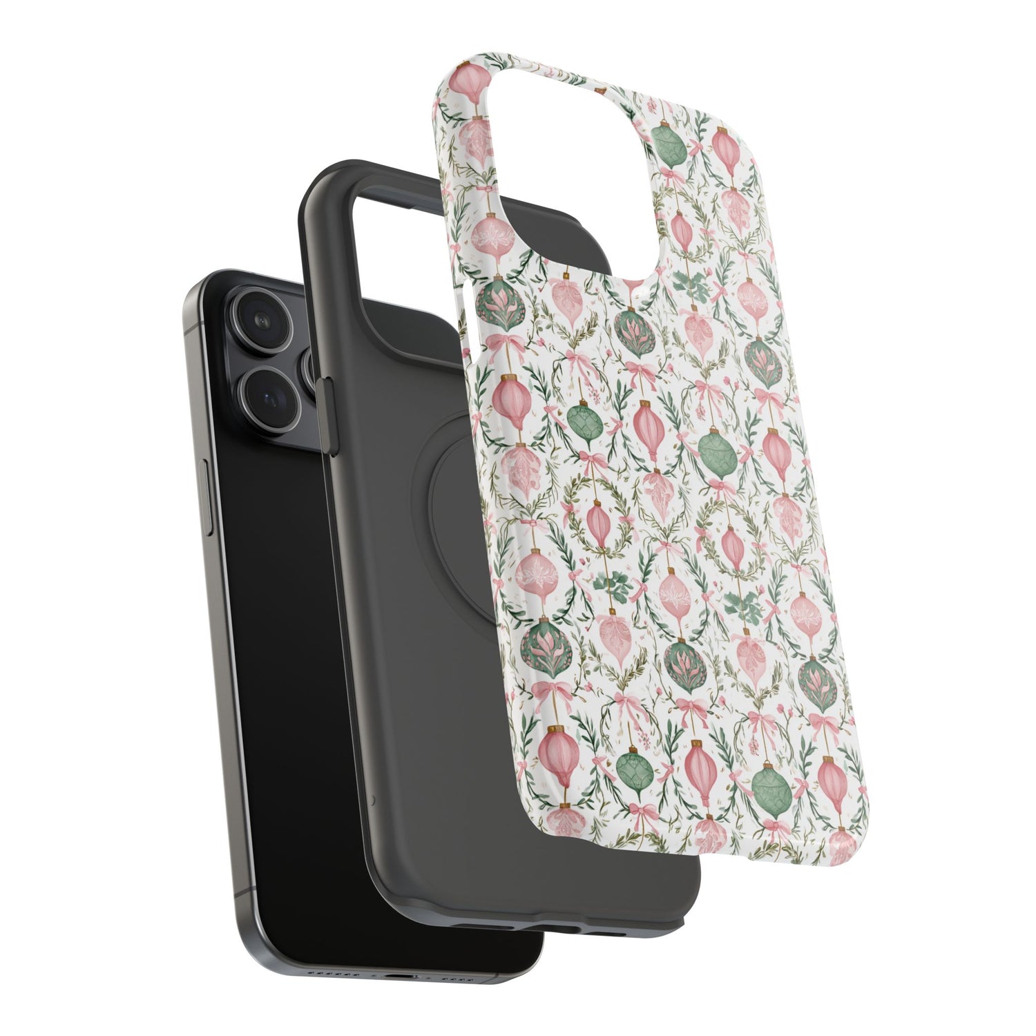 Holiday Ornaments Impact-Resistant Phone Case, iPhone, Samsung