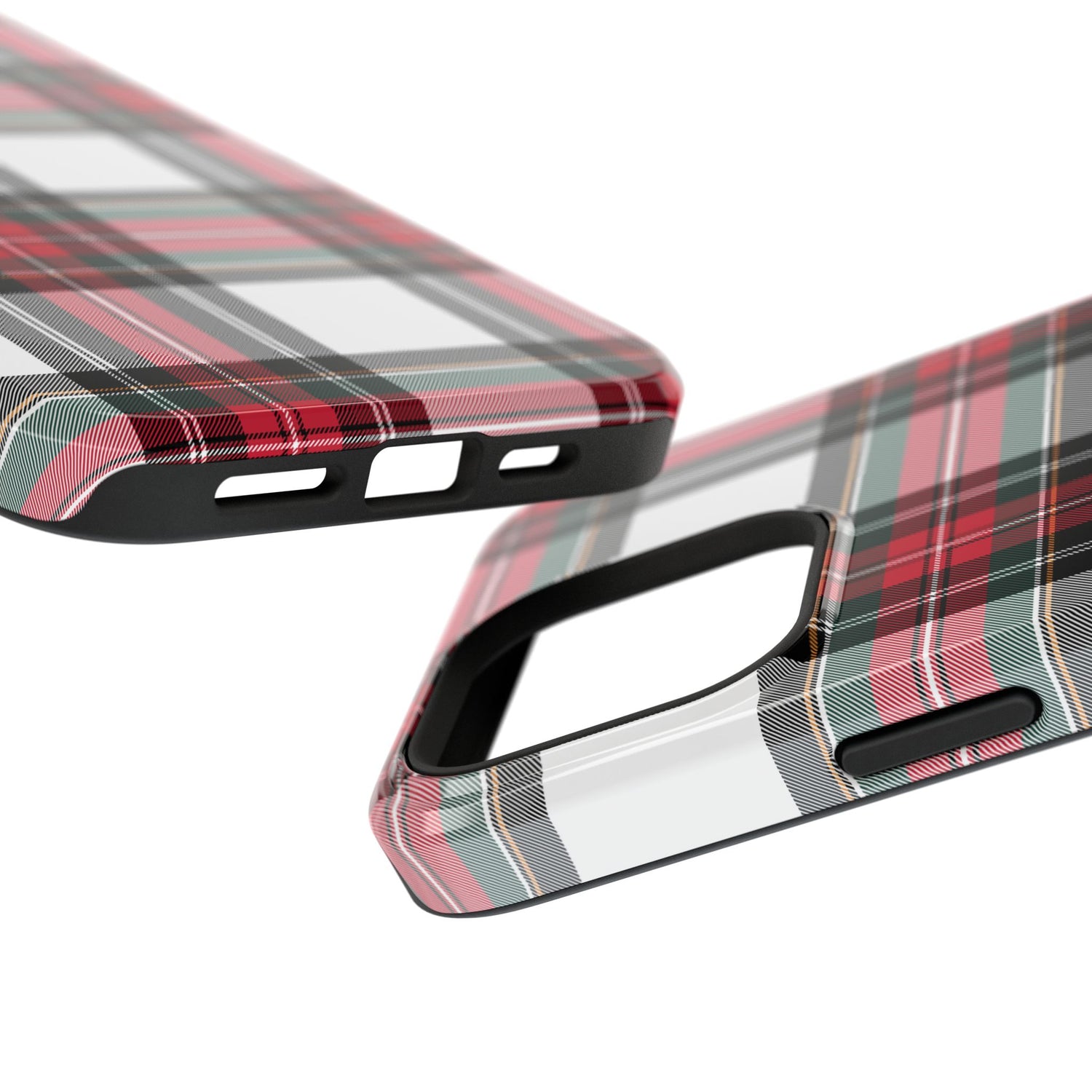 New Tartan Christmas Plaid Impact-Resistant Cases, iPhone, Samsung