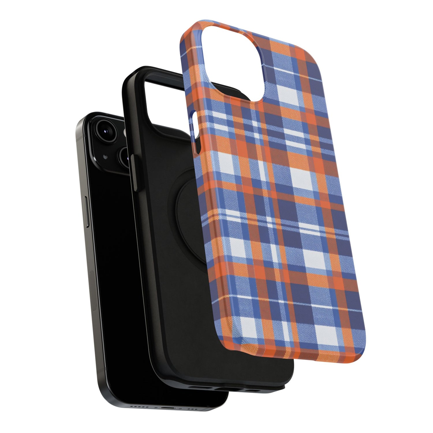 Impact-Resistant Phone Case- Florida Plaid