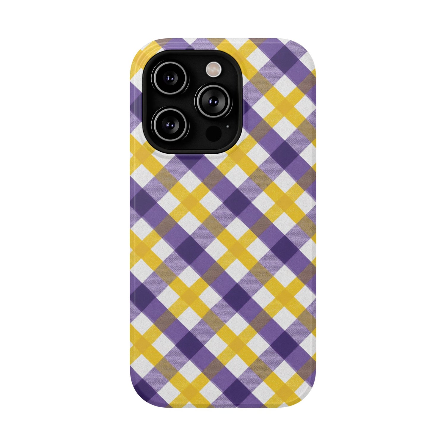 Phone Case | Impact-Resistant Louisiana Plaid