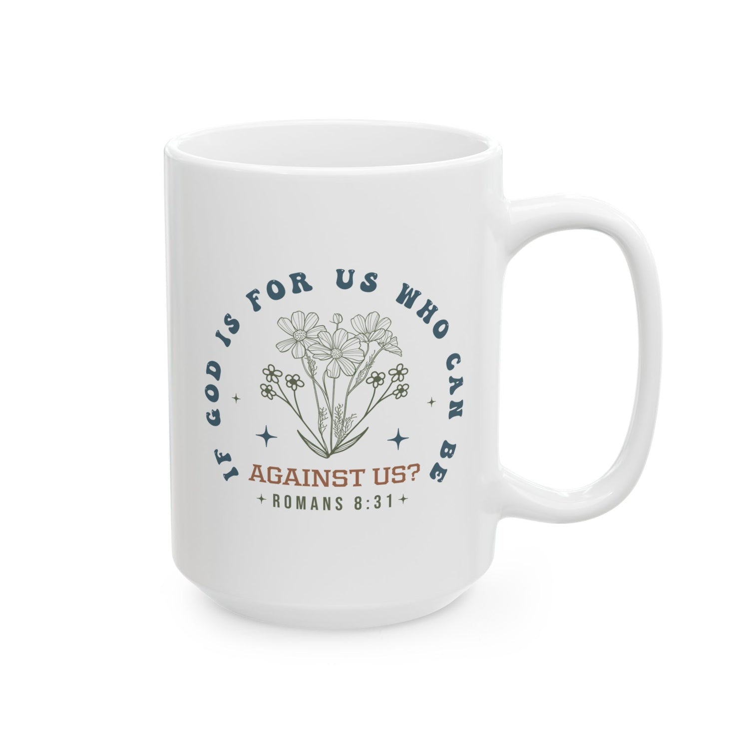 Christian Mug: Romans 8:31