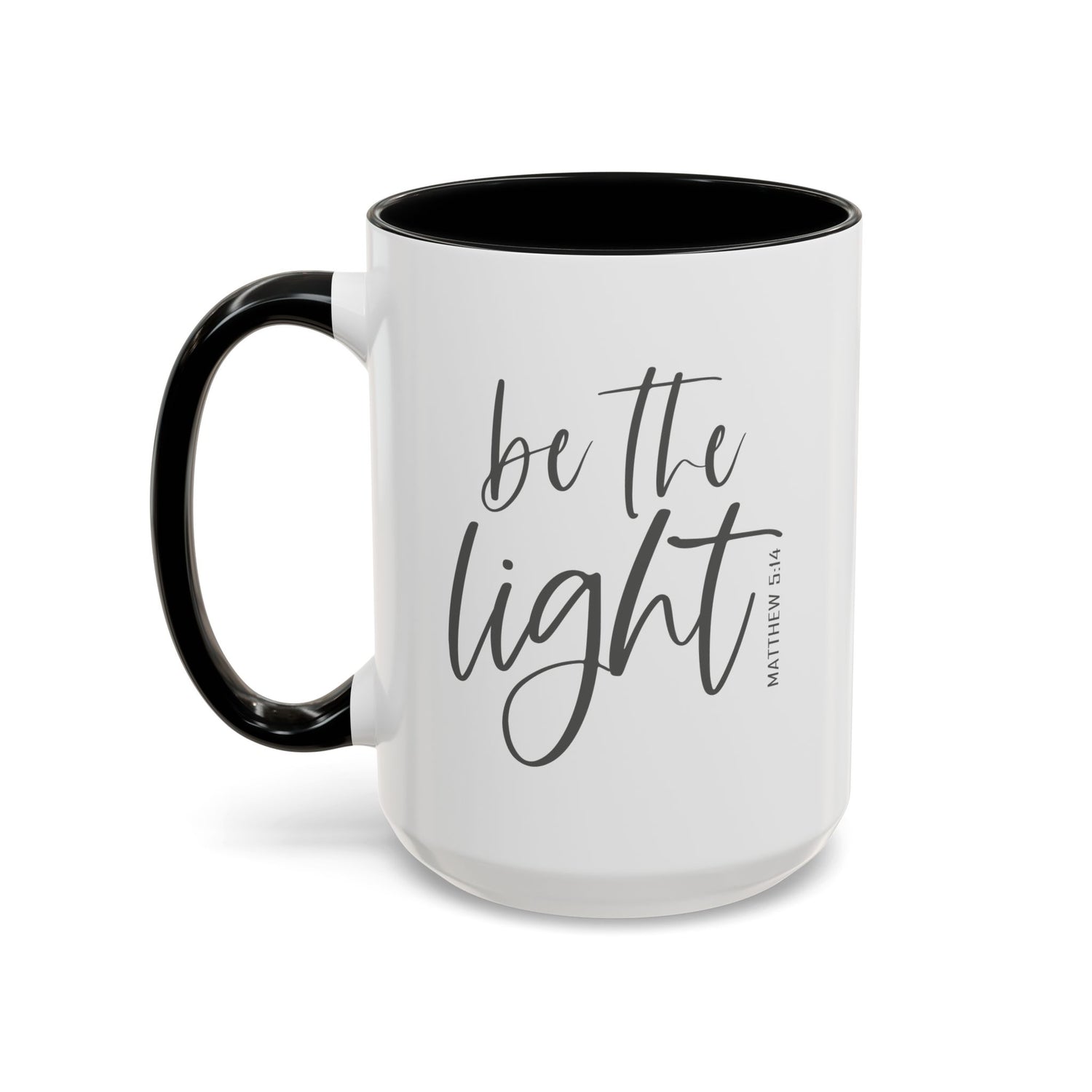 Be the Light Accent Coffee Mug (11, 15oz)